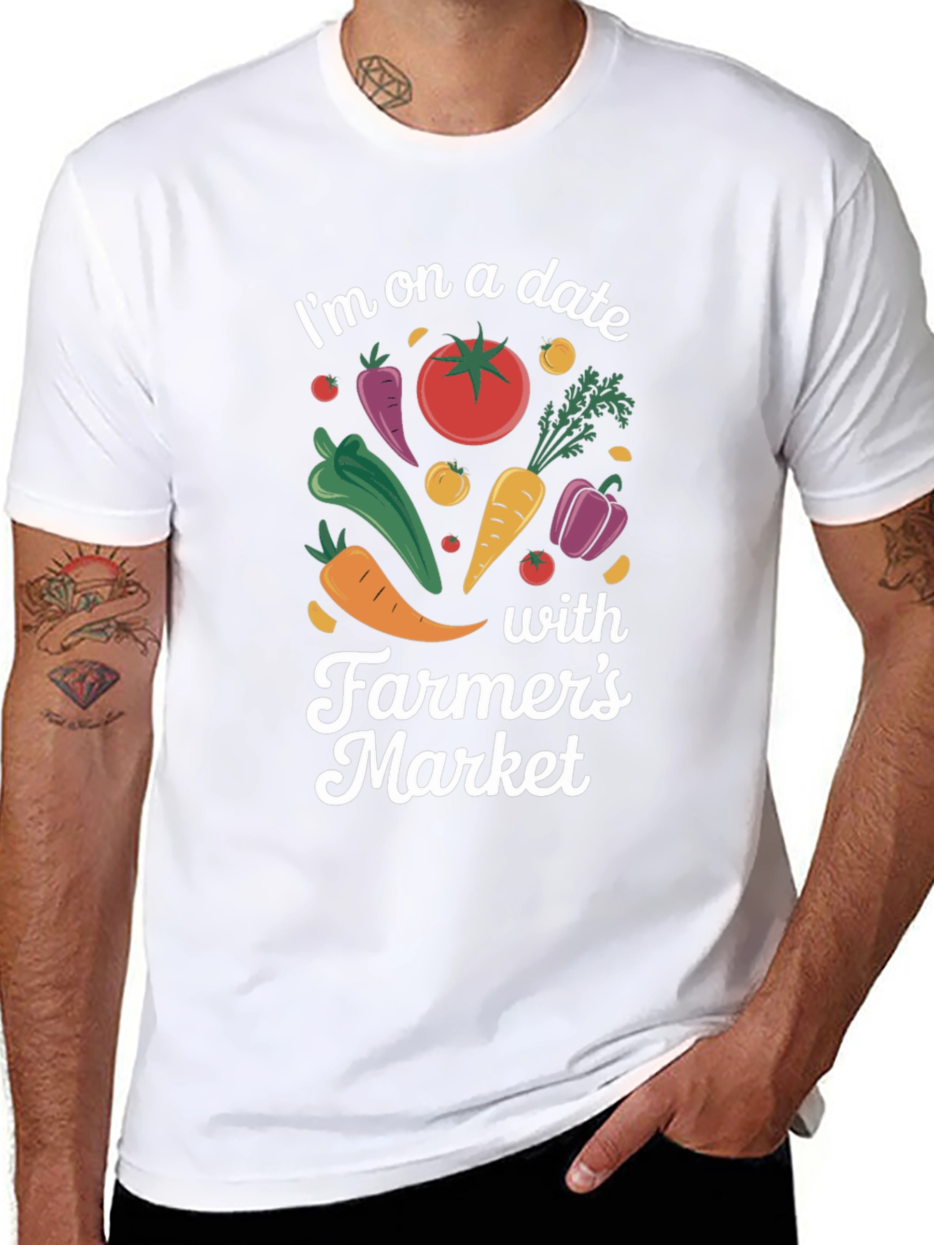 Farmers Market Date T-Shirt