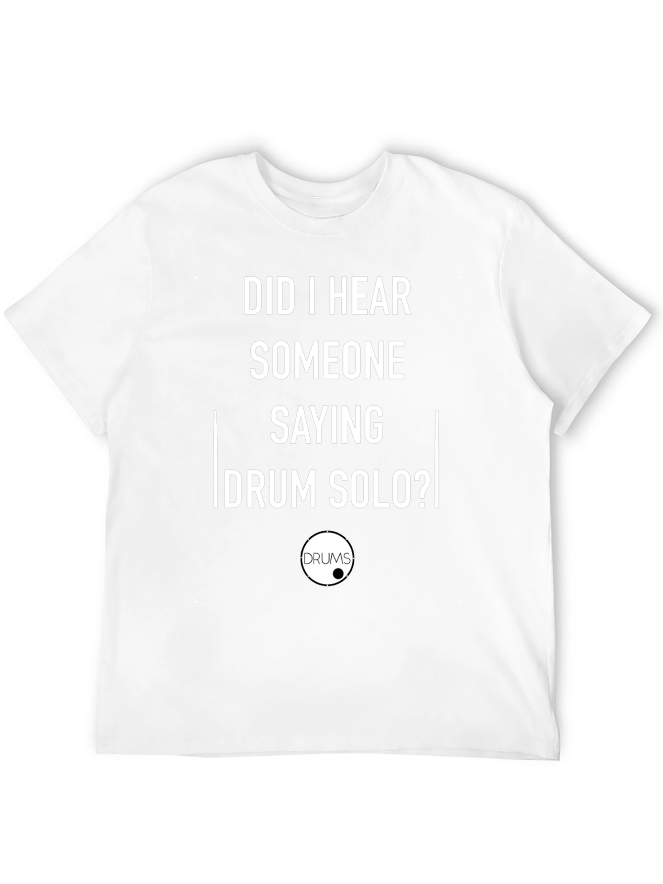 Drum Solo T-Shirt - Music Lover Tee