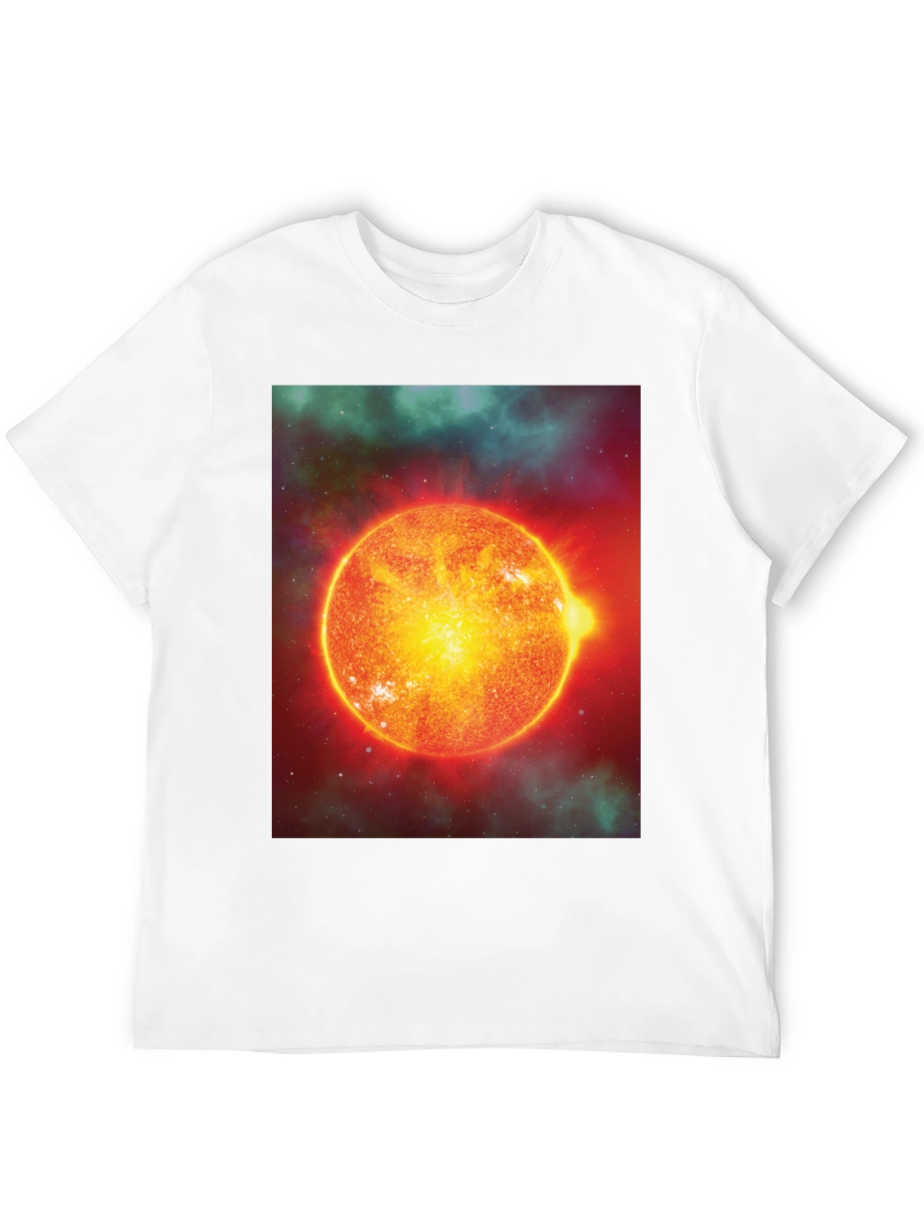 Solar System T-Shirt - Black Cotton Blend