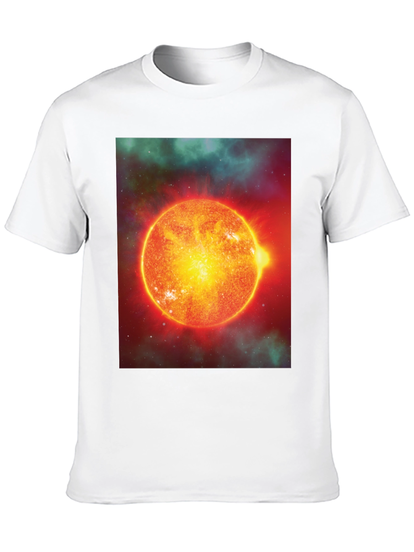 Solar System T-Shirt - Black Cotton Blend