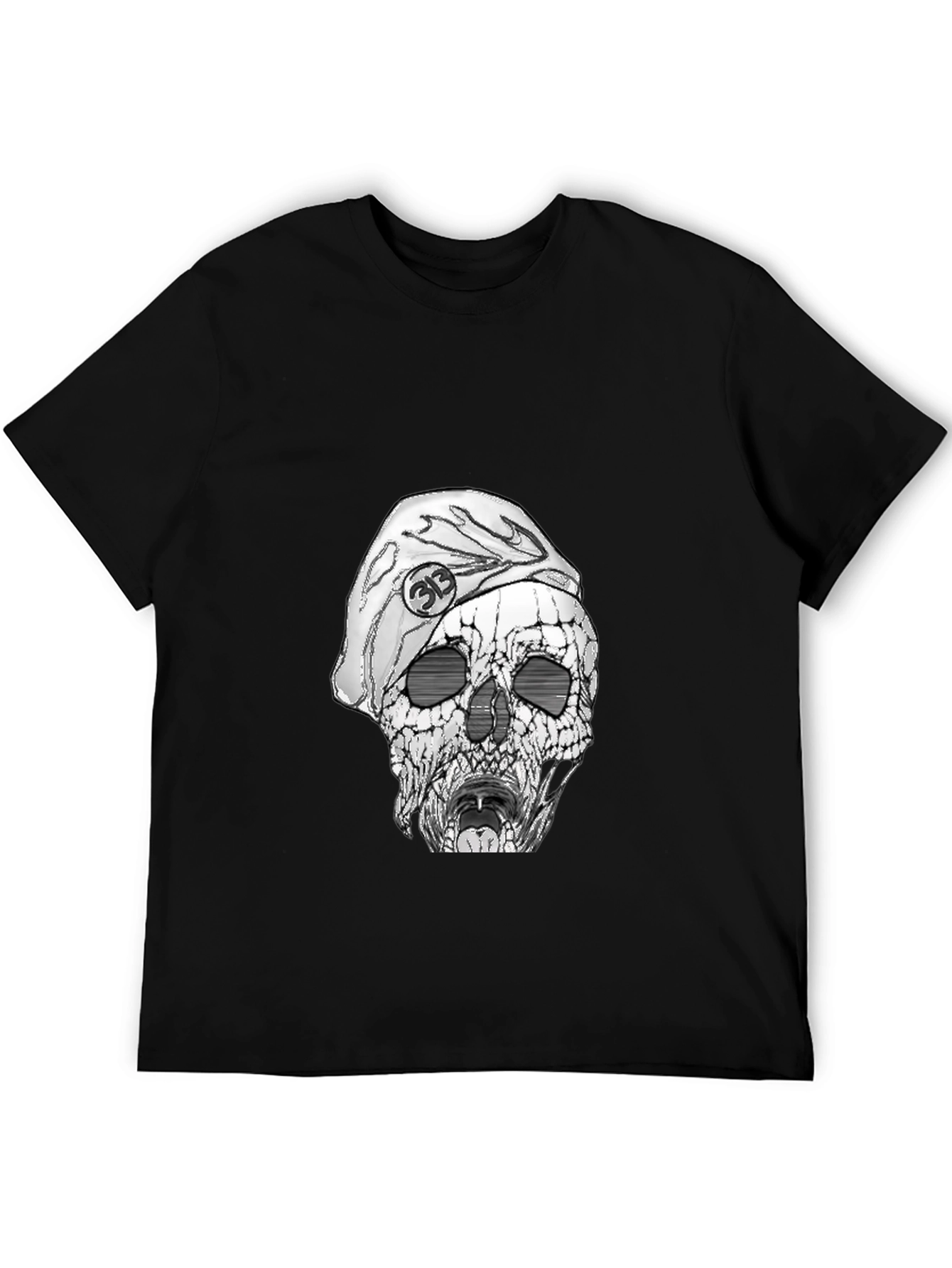 Skull Graphic T-Shirt - Cool Streetwear