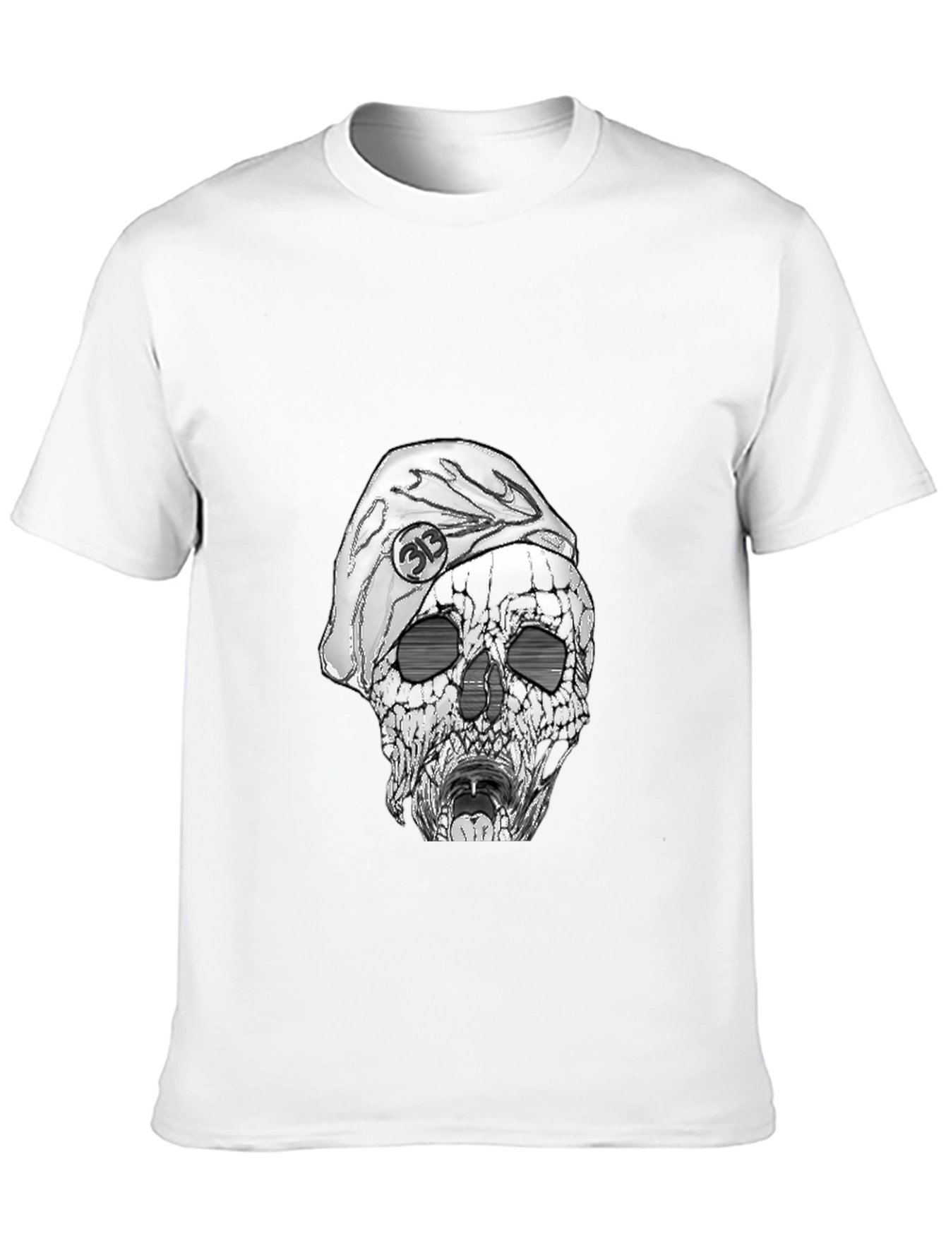 Skull Graphic T-Shirt - Cool Streetwear