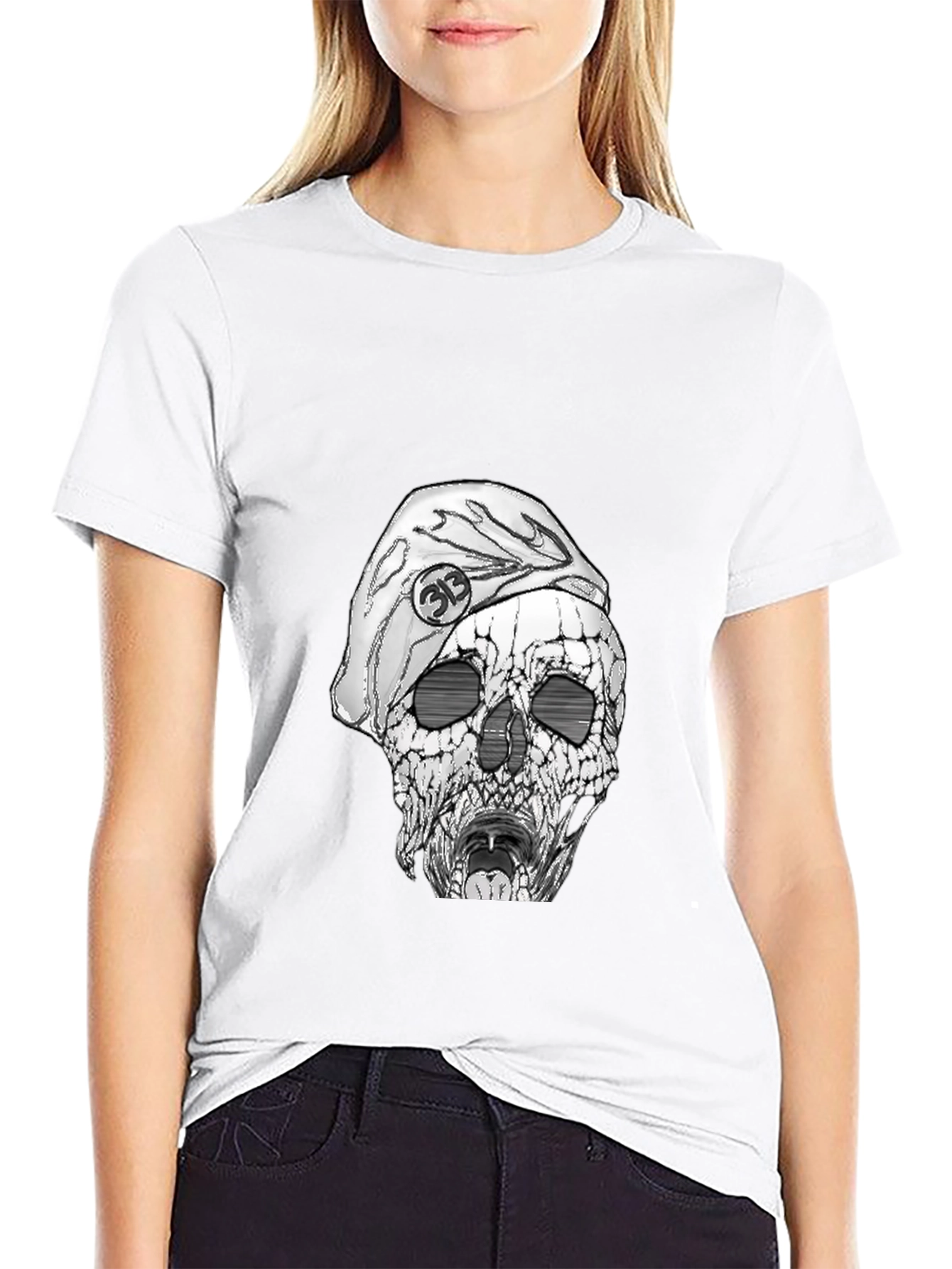 Skull Graphic T-Shirt - Cool Streetwear