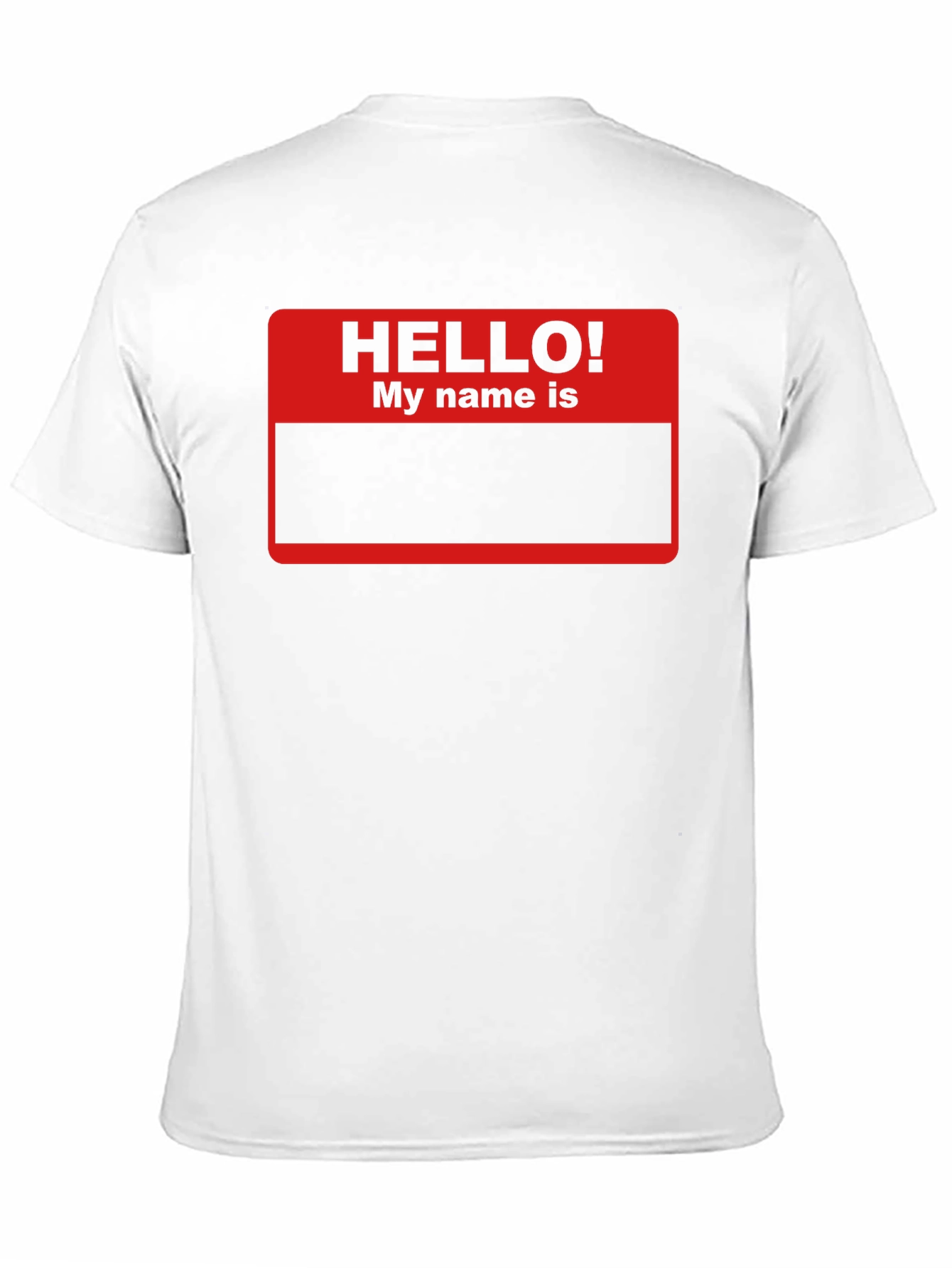 Hello My Name Is T-Shirt - Funny Introvert Tee