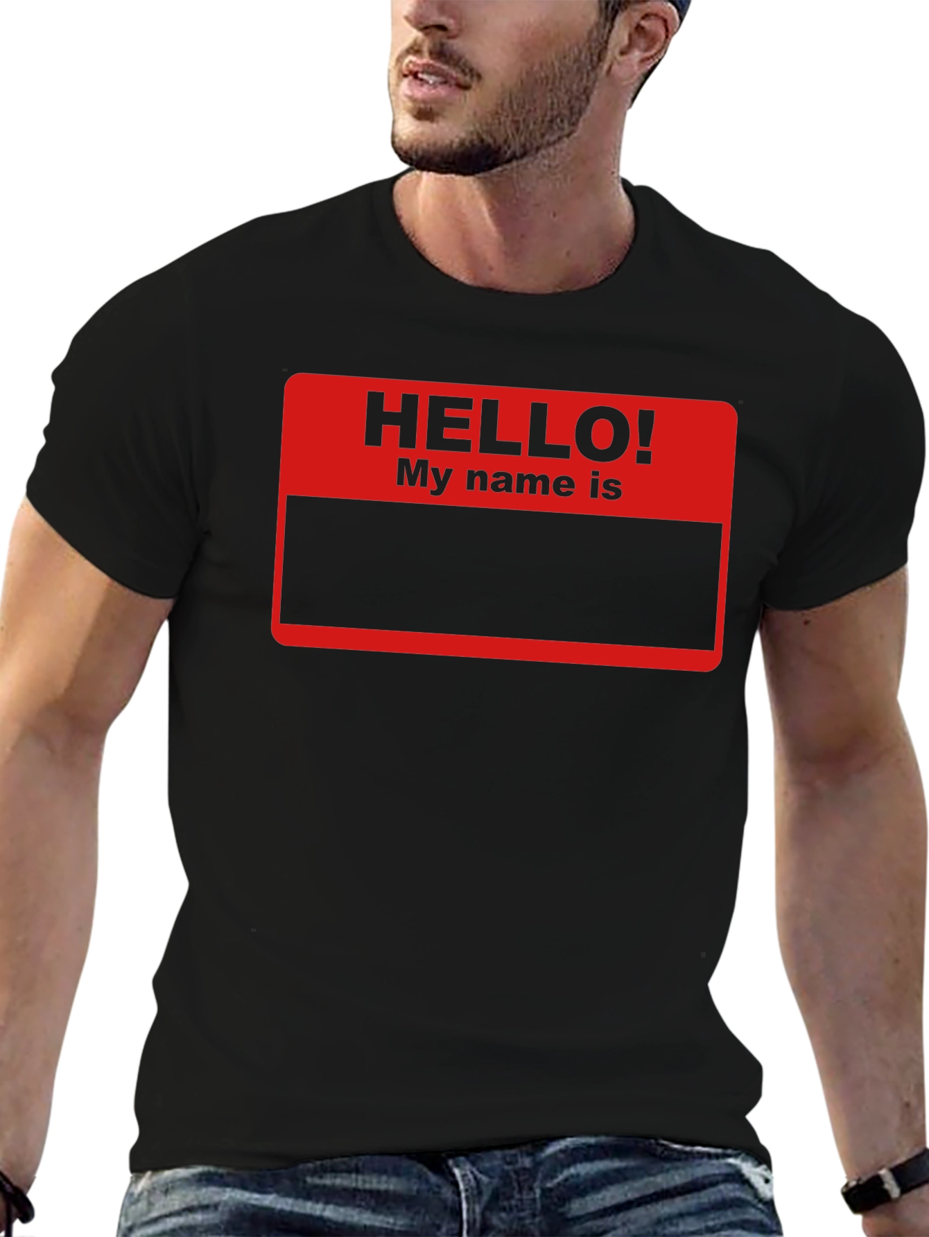 Hello My Name Is T-Shirt - Funny Introvert Tee