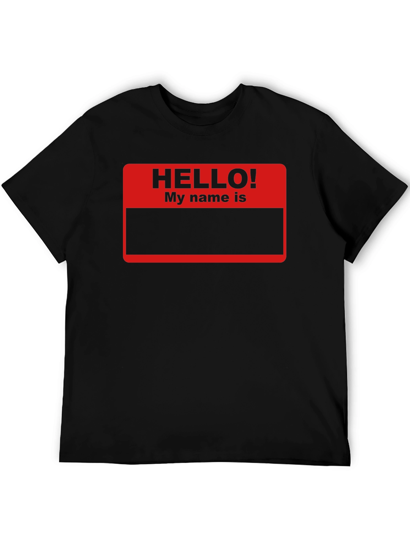 Hello My Name Is T-Shirt - Funny Introvert Tee