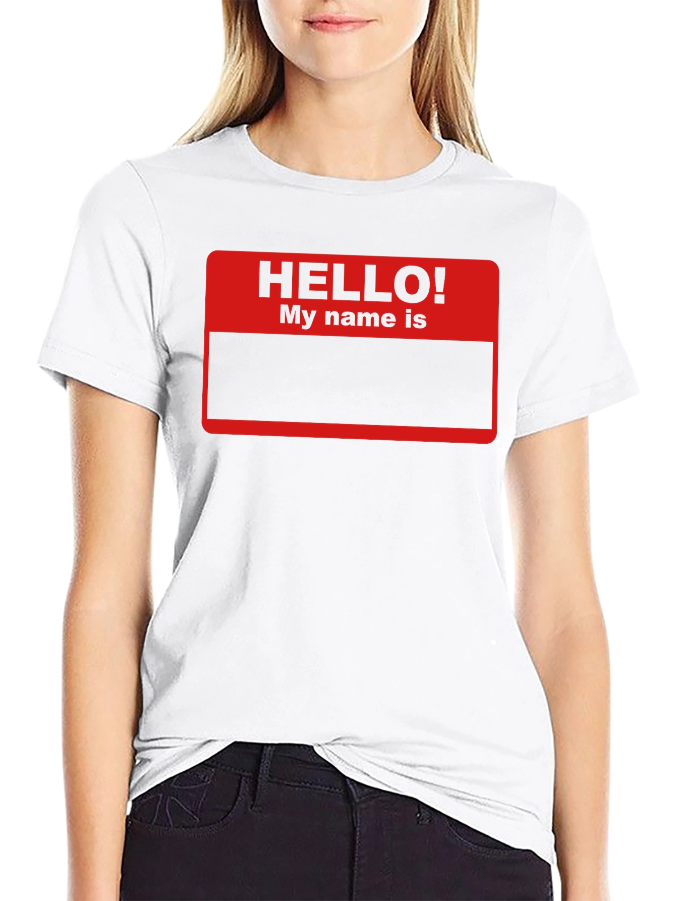 Hello My Name Is T-Shirt - Funny Introvert Tee