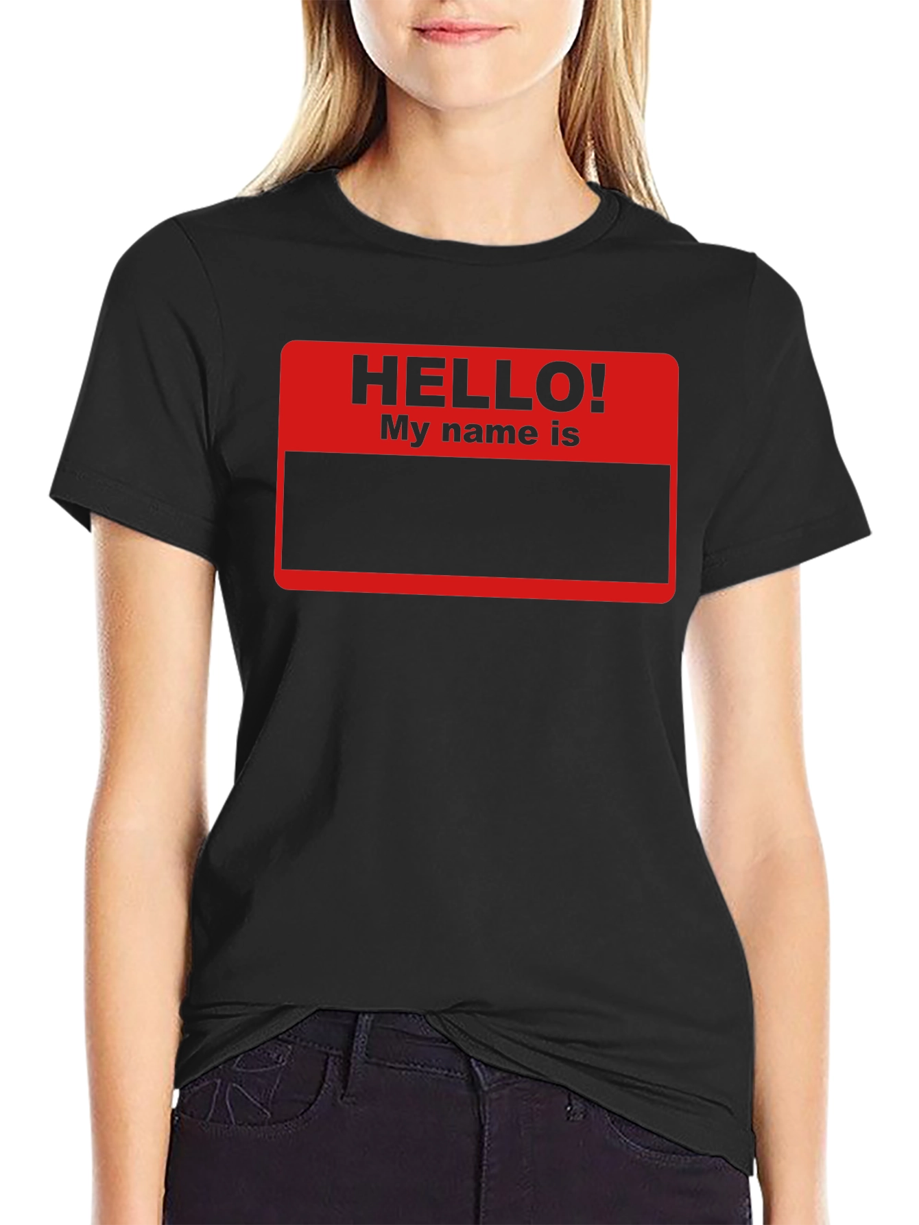 Hello My Name Is T-Shirt - Funny Introvert Tee