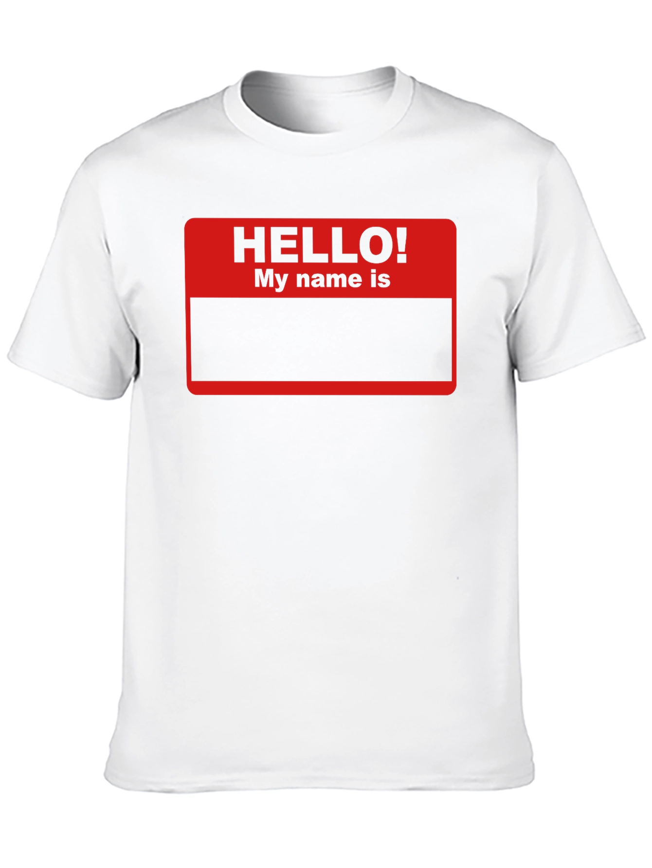 Hello My Name Is T-Shirt - Funny Introvert Tee