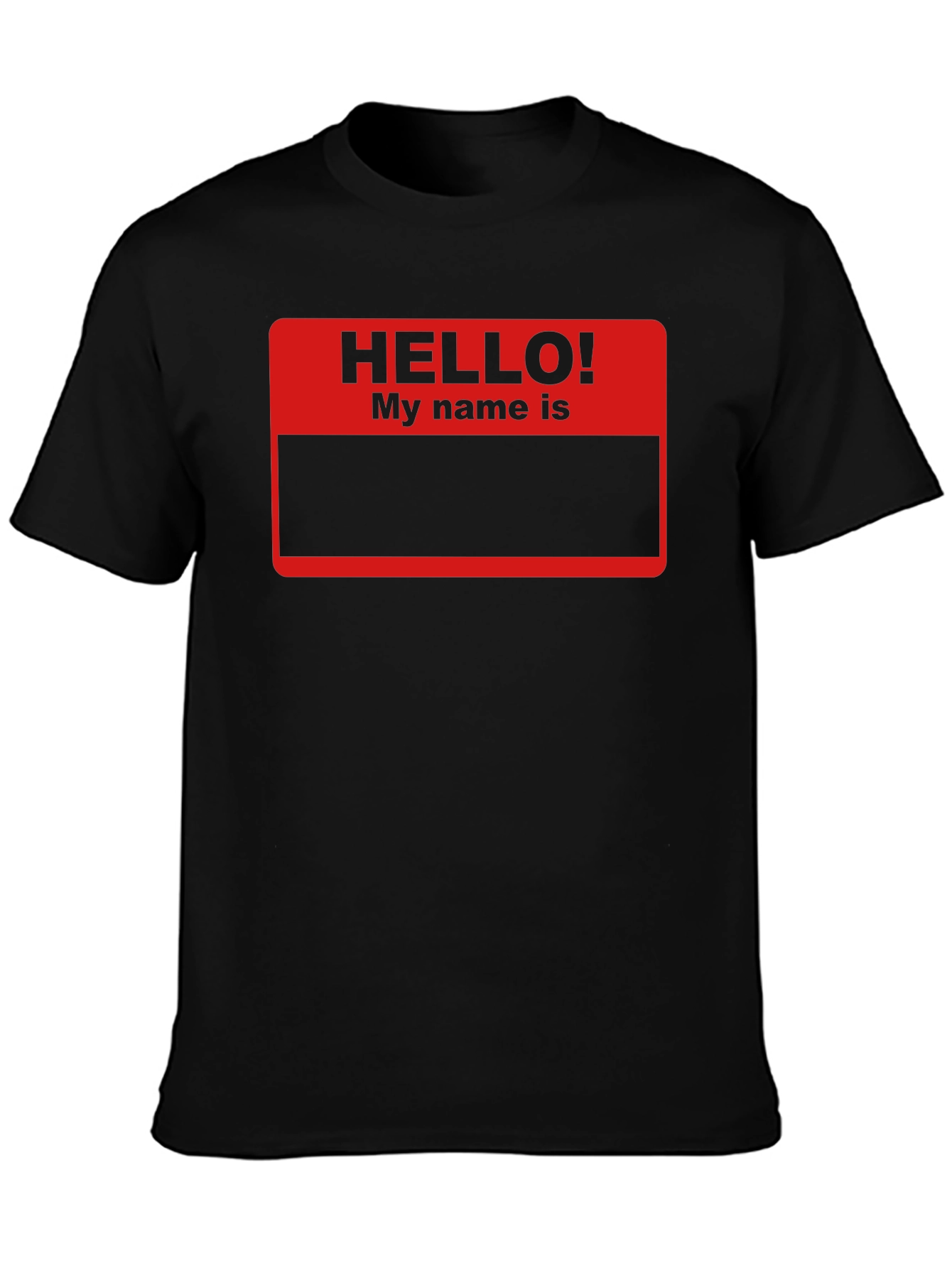 Hello My Name Is T-Shirt - Funny Introvert Tee