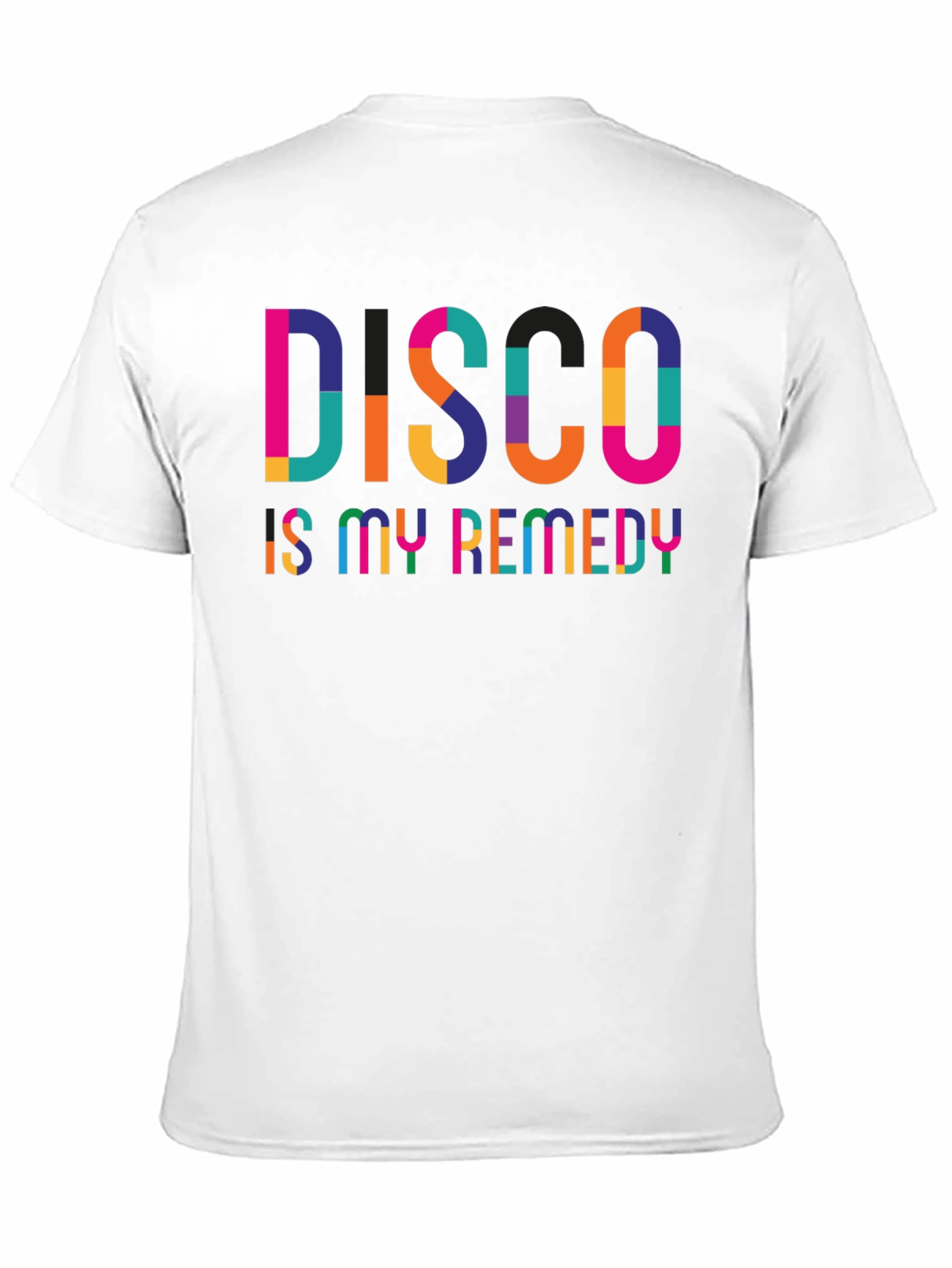Disco is My Remedy - Stylish Graphic T-Shirt