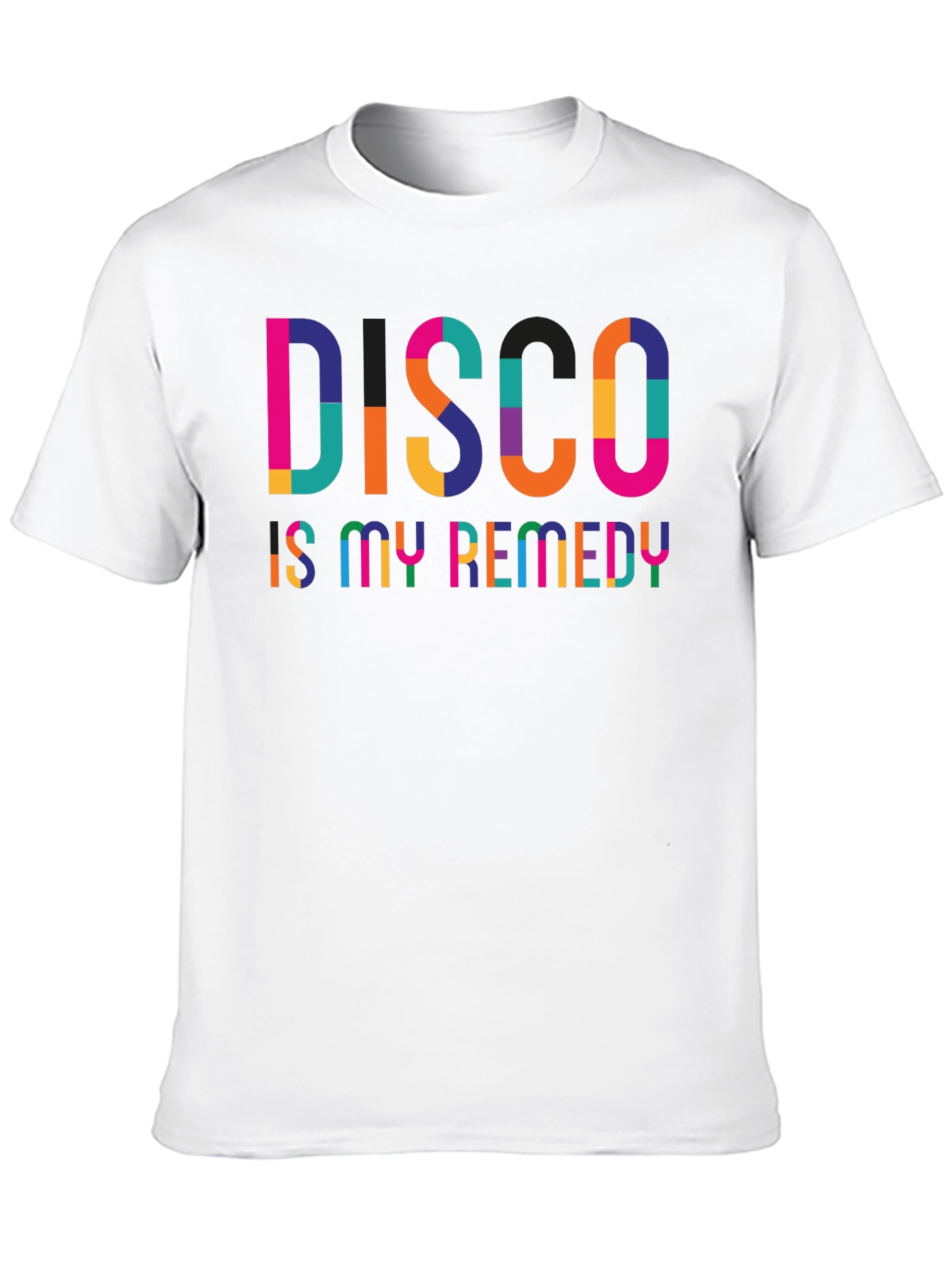 Disco is My Remedy - Stylish Graphic T-Shirt