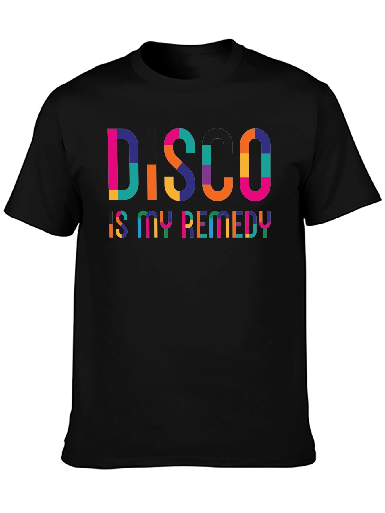 Disco is My Remedy - Stylish Graphic T-Shirt