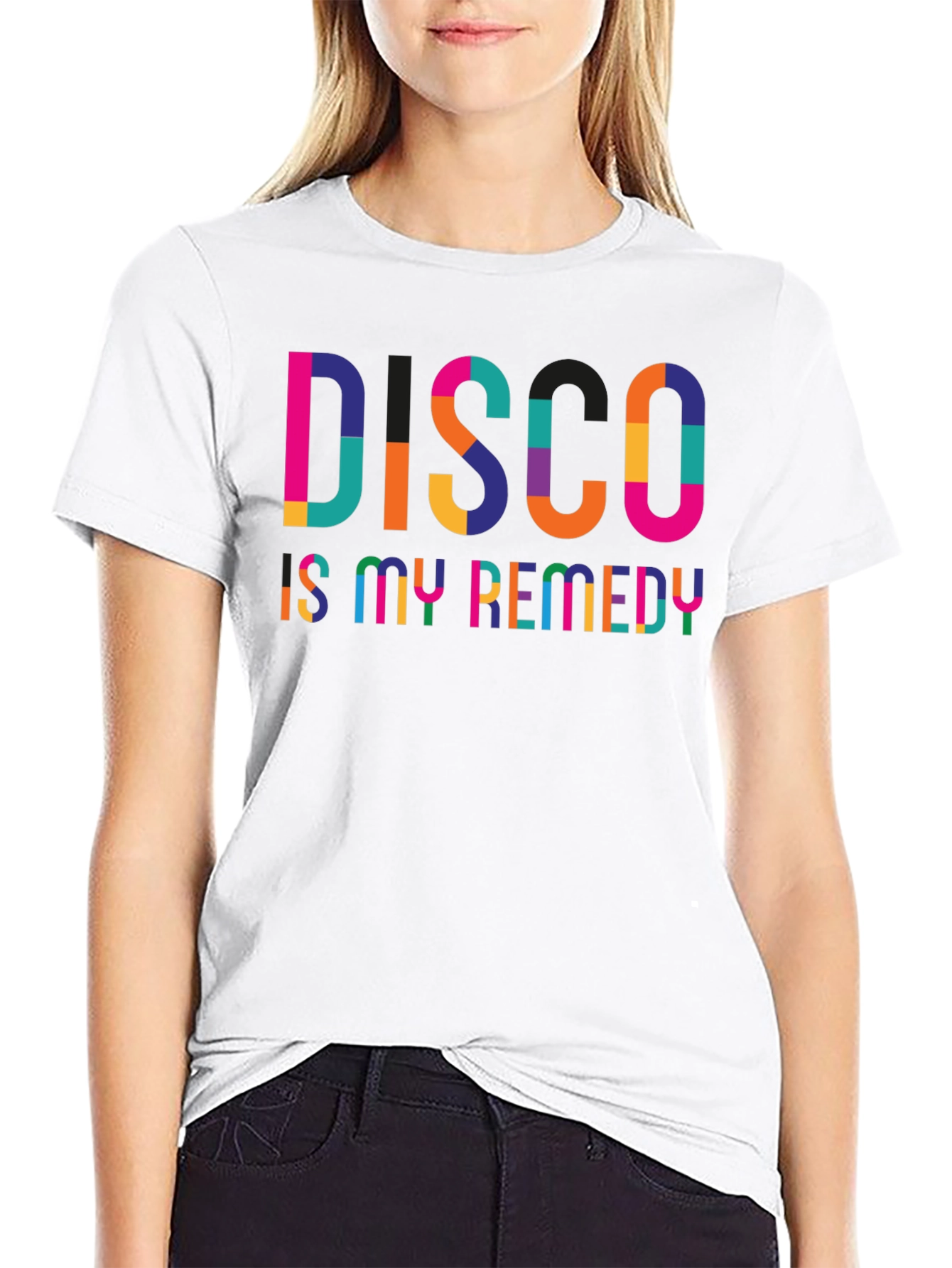 Disco is My Remedy - Stylish Graphic T-Shirt