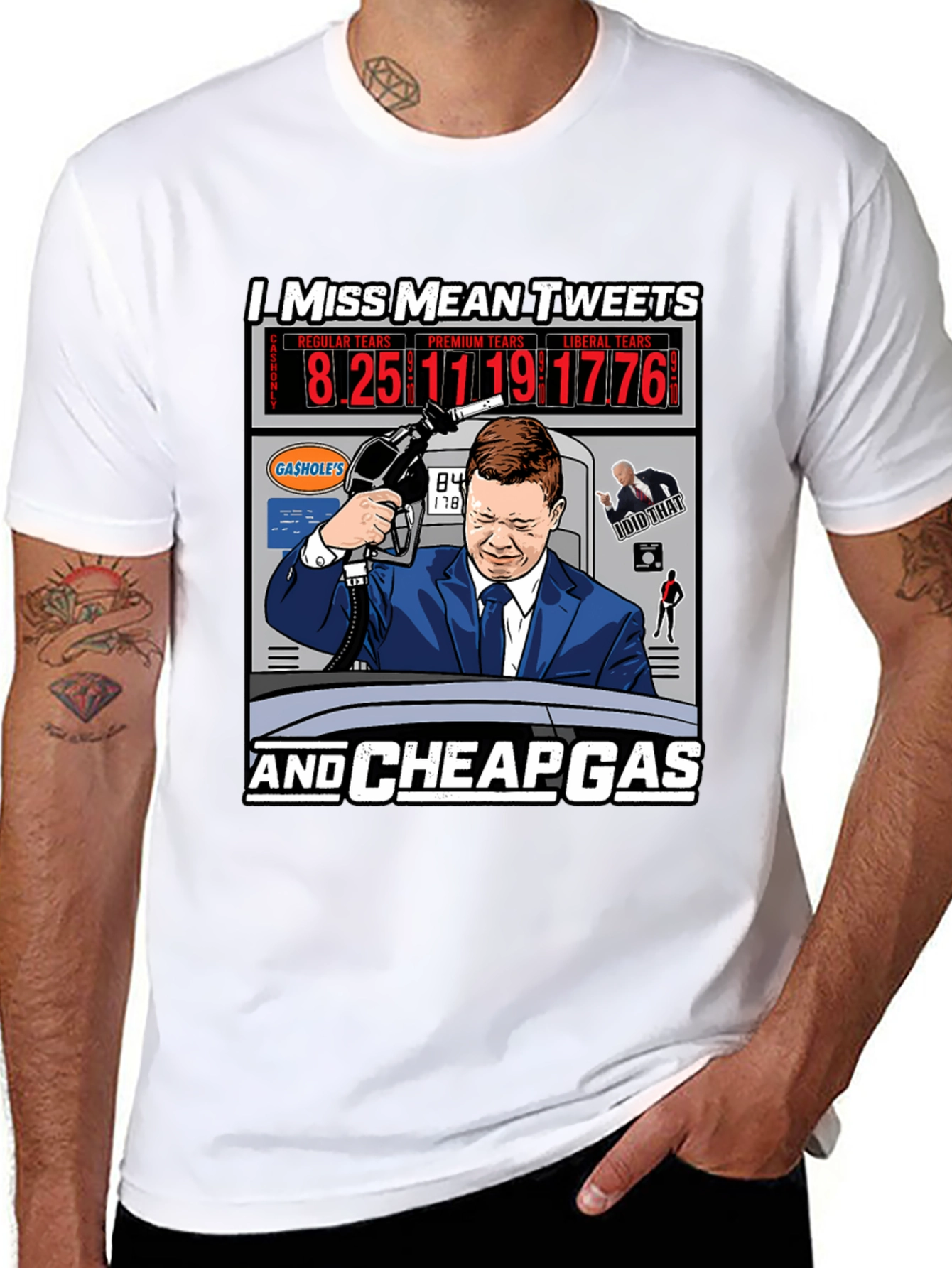 I Miss Mean Tweets and Cheap Gas T-Shirt
