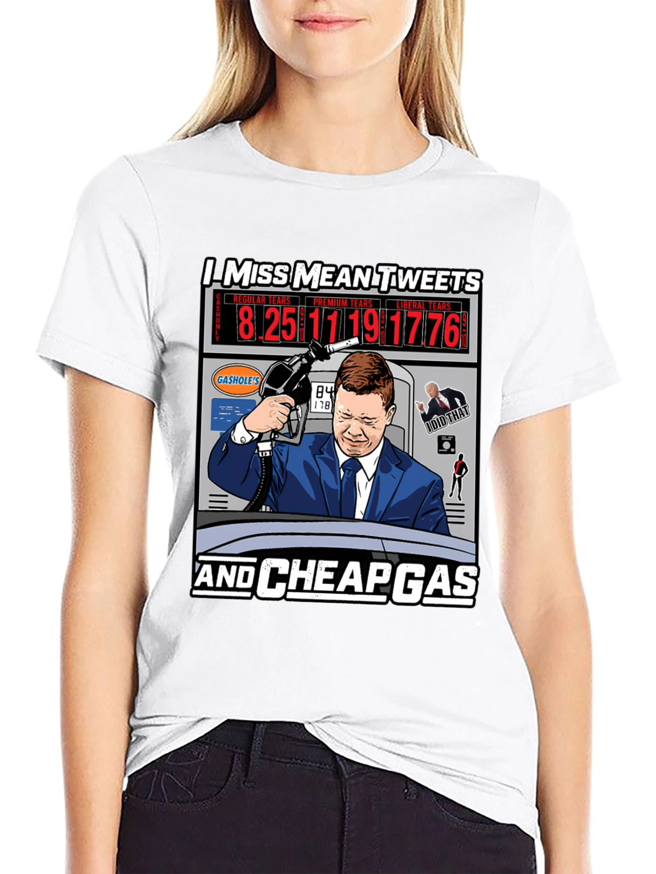 I Miss Mean Tweets and Cheap Gas T-Shirt