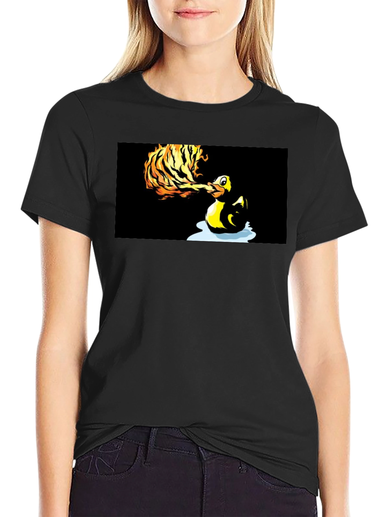 Fiery Duck Graphic Tee