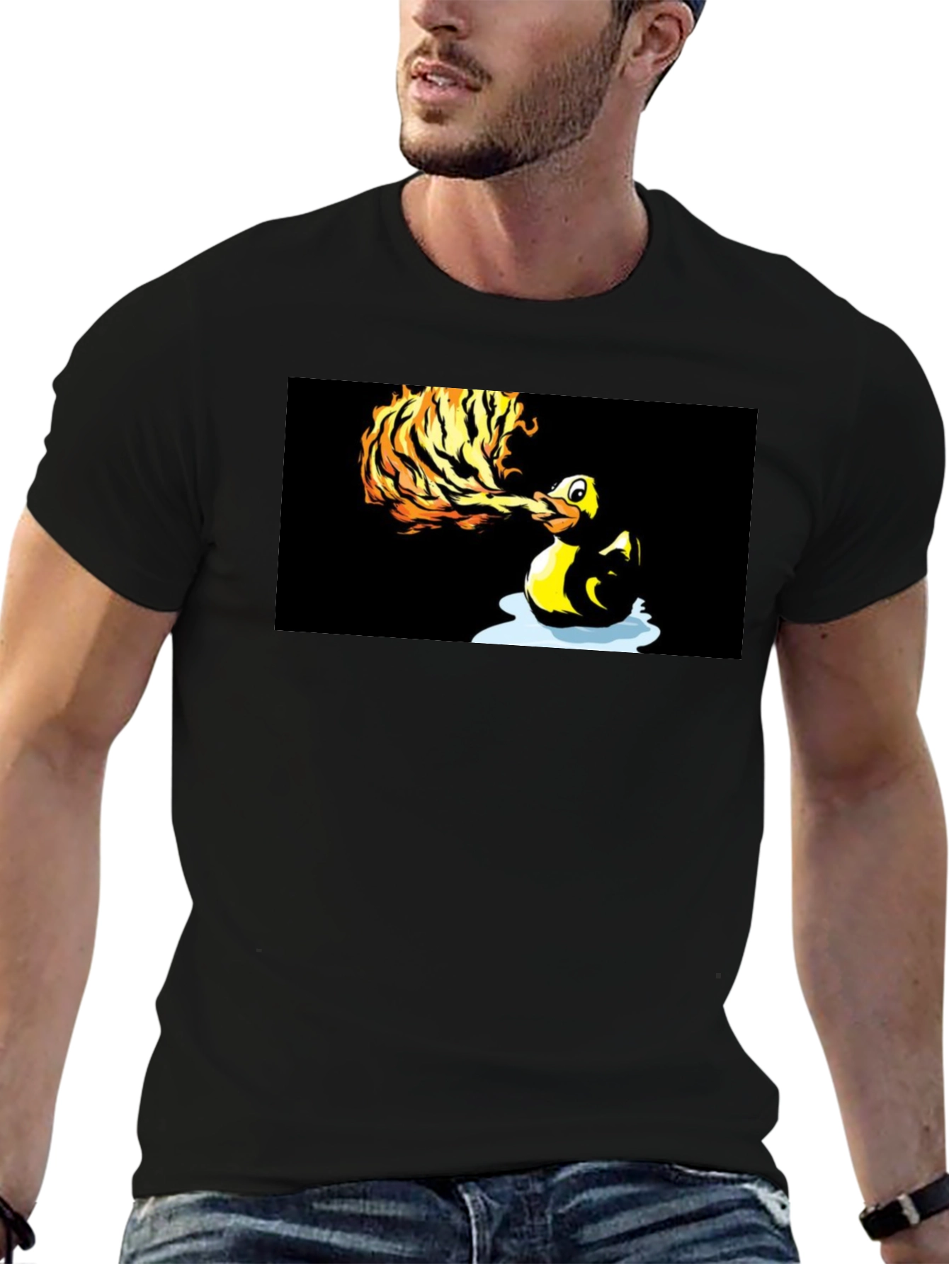 Fiery Duck Graphic Tee