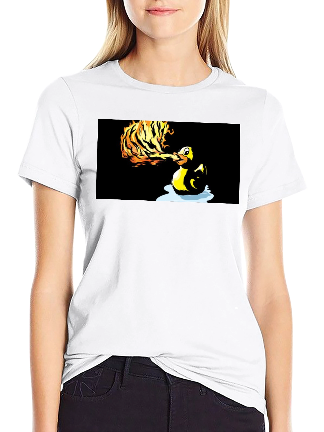 Fiery Duck Graphic Tee