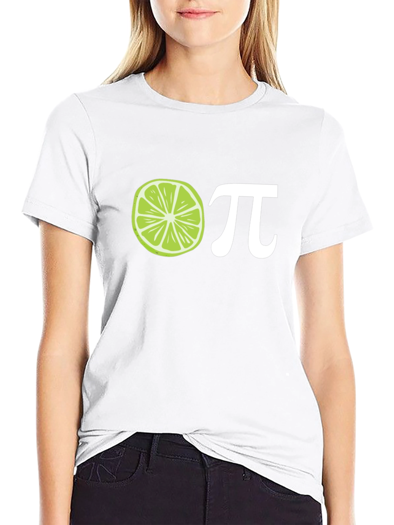 Lime Pi T-Shirt - Math Pun Tee
