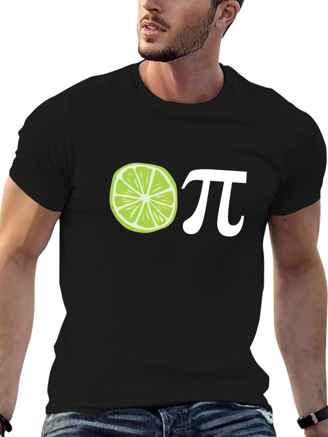 Lime Pi T-Shirt - Math Pun Tee