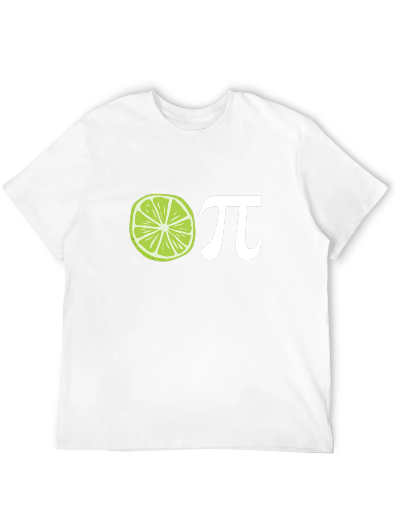 Lime Pi T-Shirt - Math Pun Tee