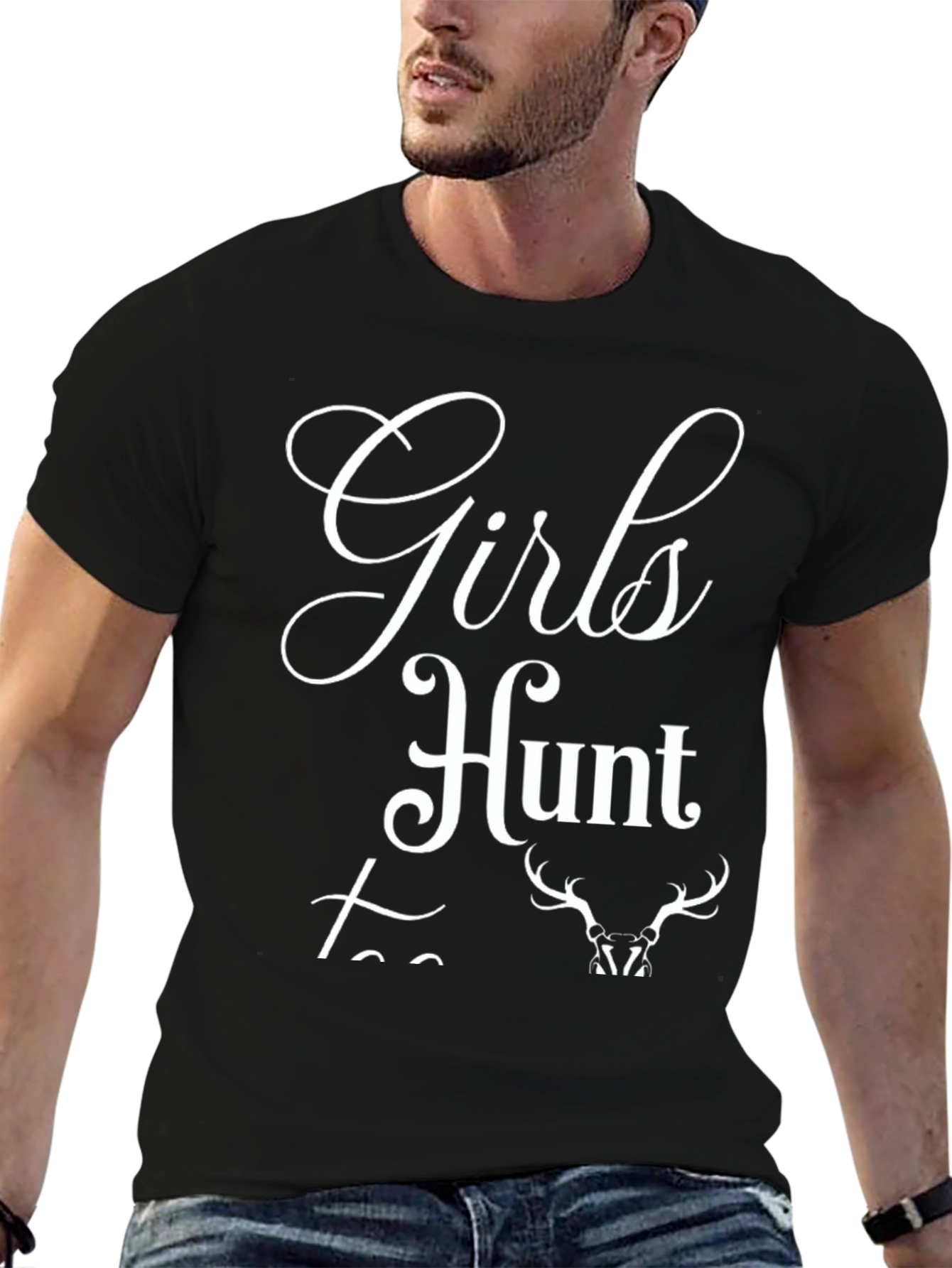 Girls Hunt Too T-Shirt - Hunting Apparel