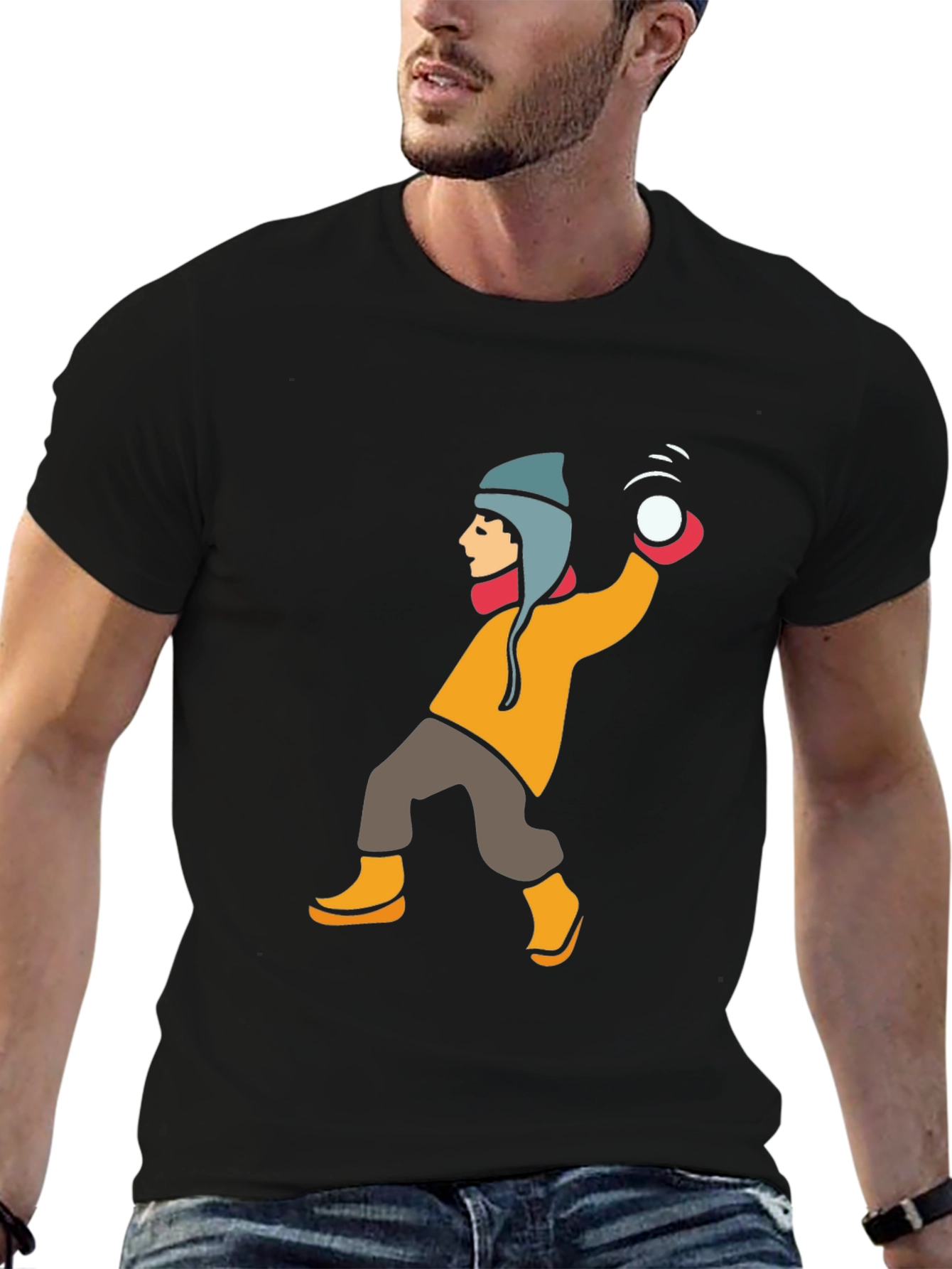 Snow Day T-Shirt - Fun Winter Graphic Tee