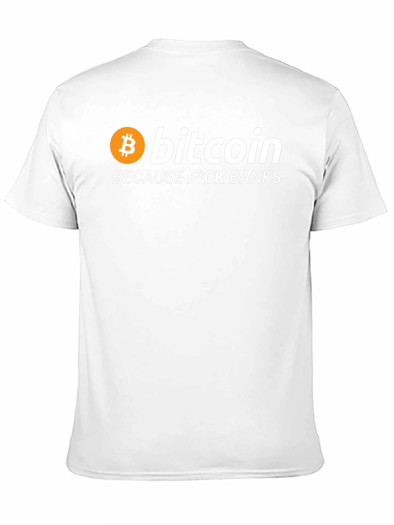 Bitcoin Because F*ck Banks Black T-Shirt