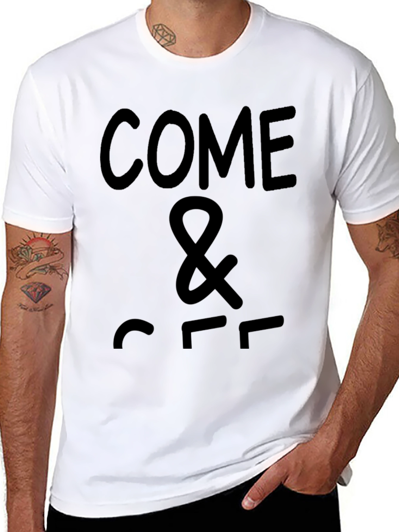 Come and Get It T-Shirt - Black