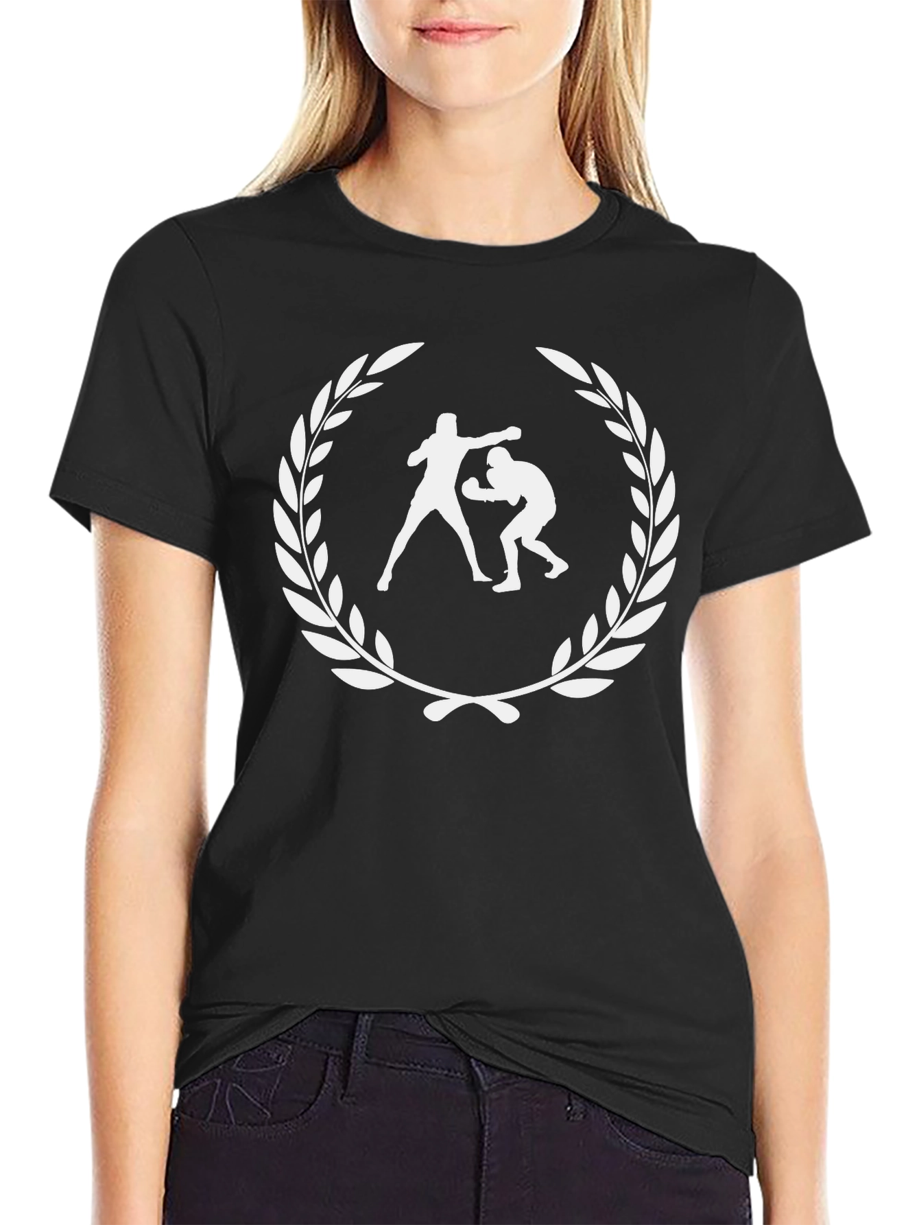 Wrestling Laurel T-Shirt