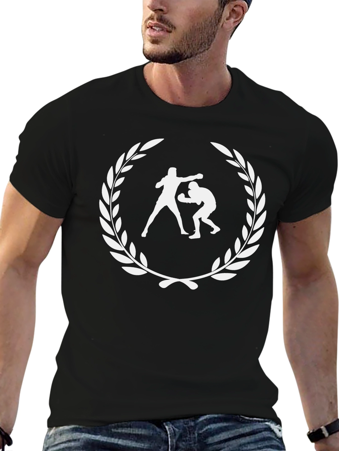 Wrestling Laurel T-Shirt