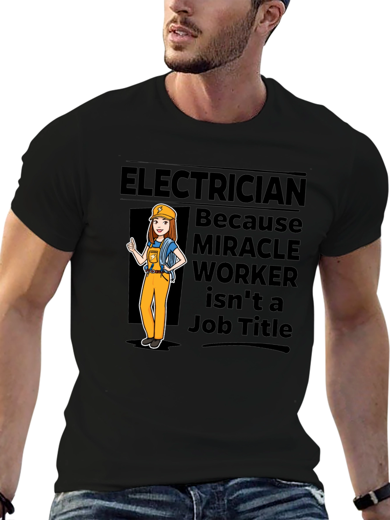 Electrician Miracle Worker T-Shirt