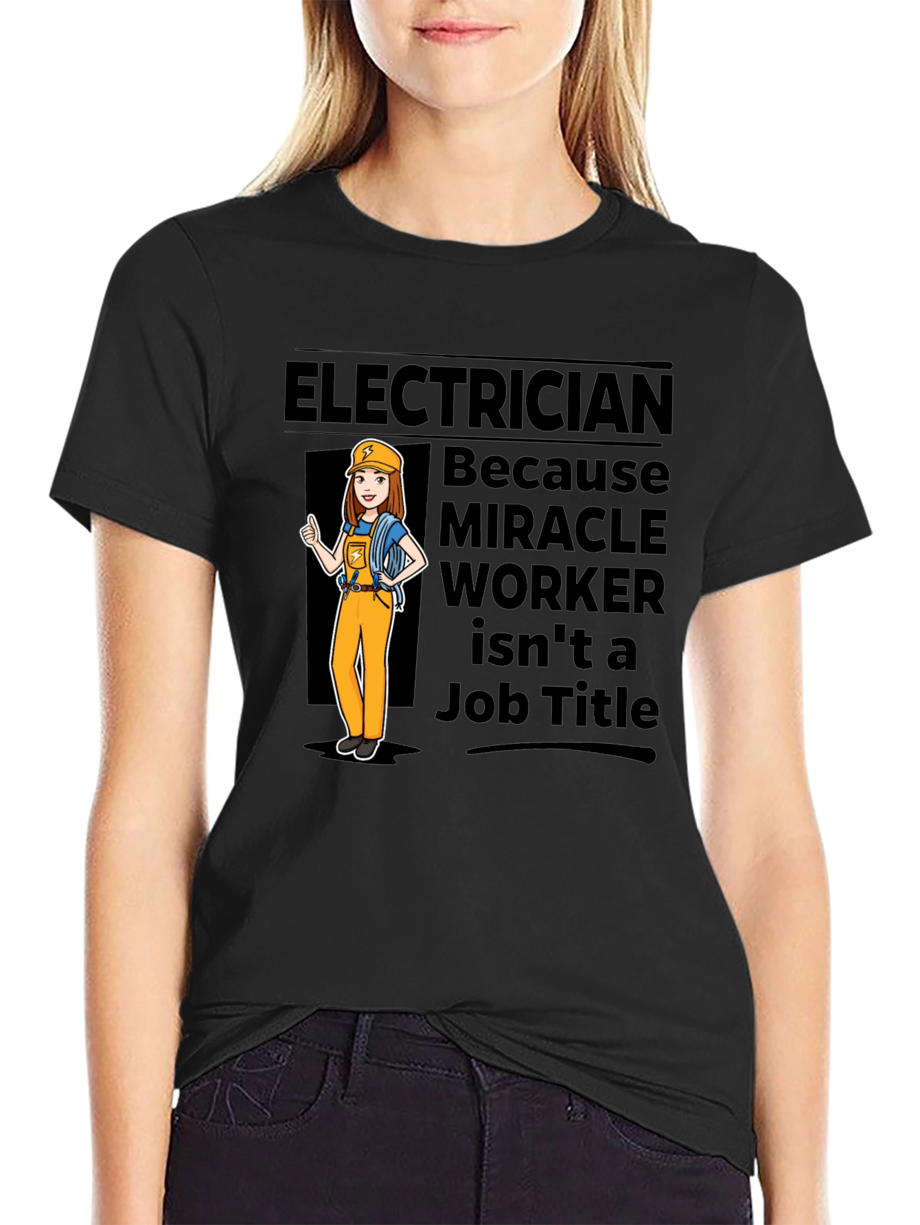 Electrician Miracle Worker T-Shirt