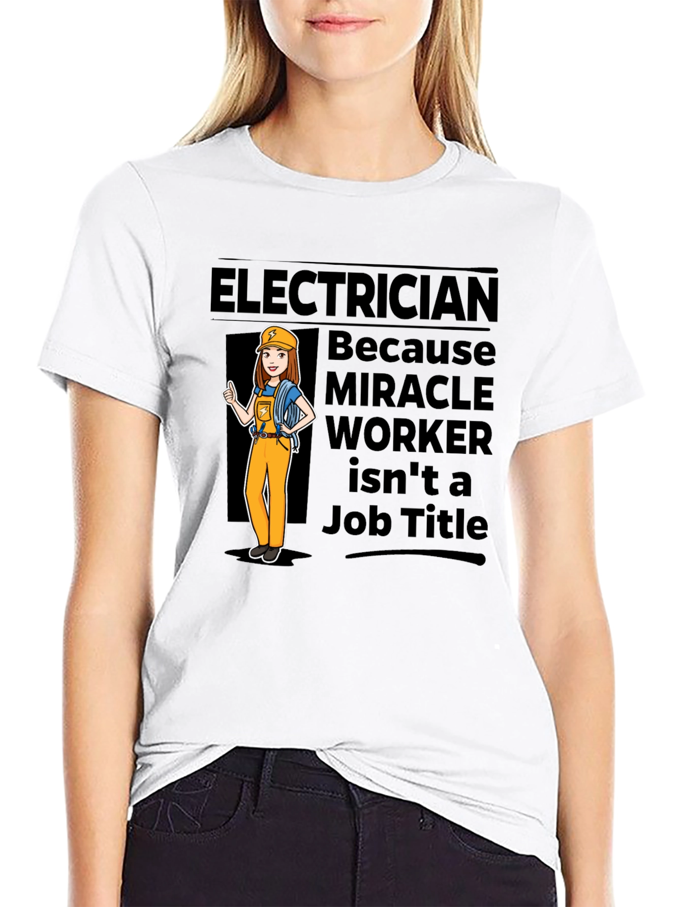 Electrician Miracle Worker T-Shirt