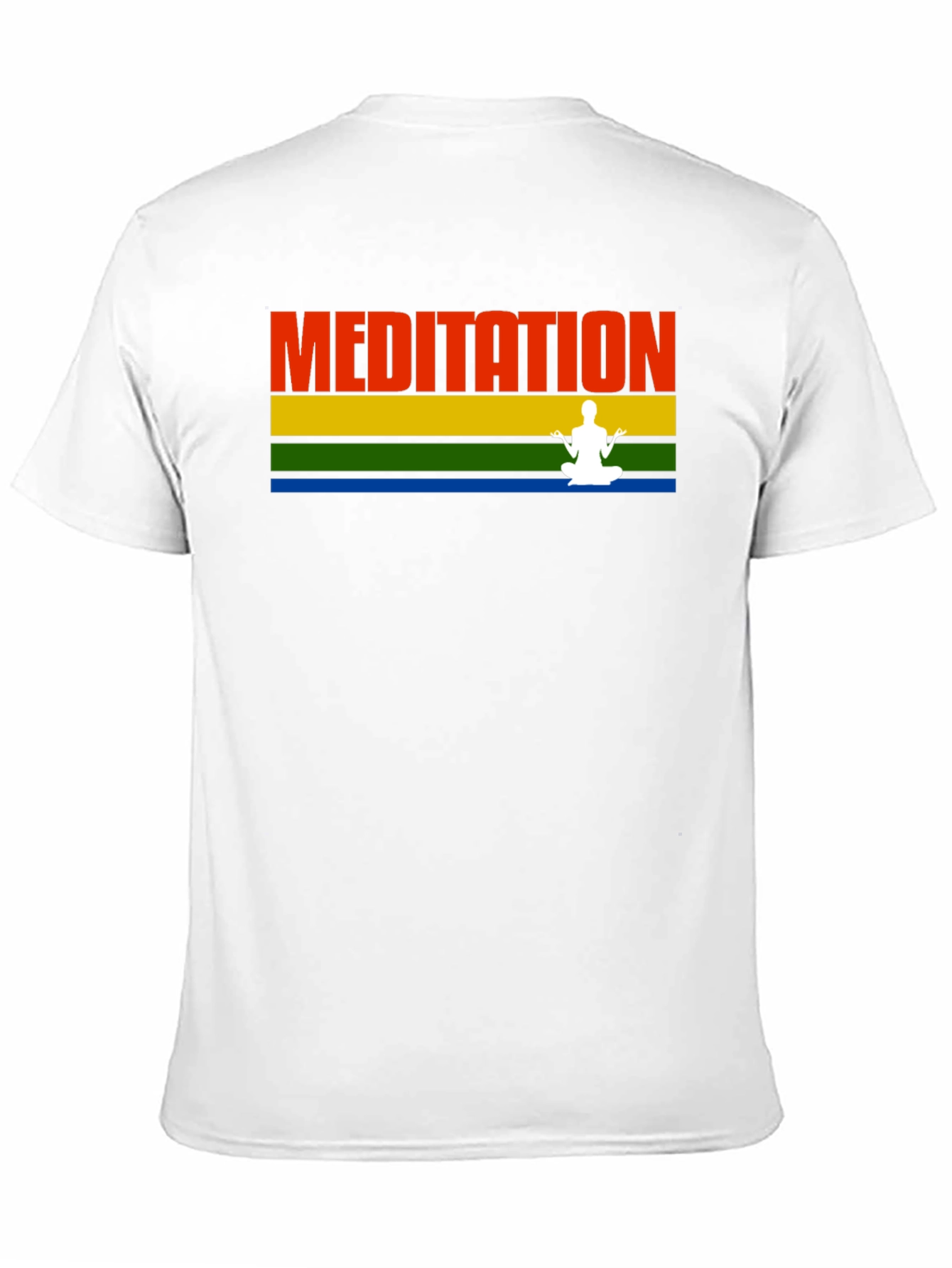 Meditation Retro T-Shirt - Relaxed Fit