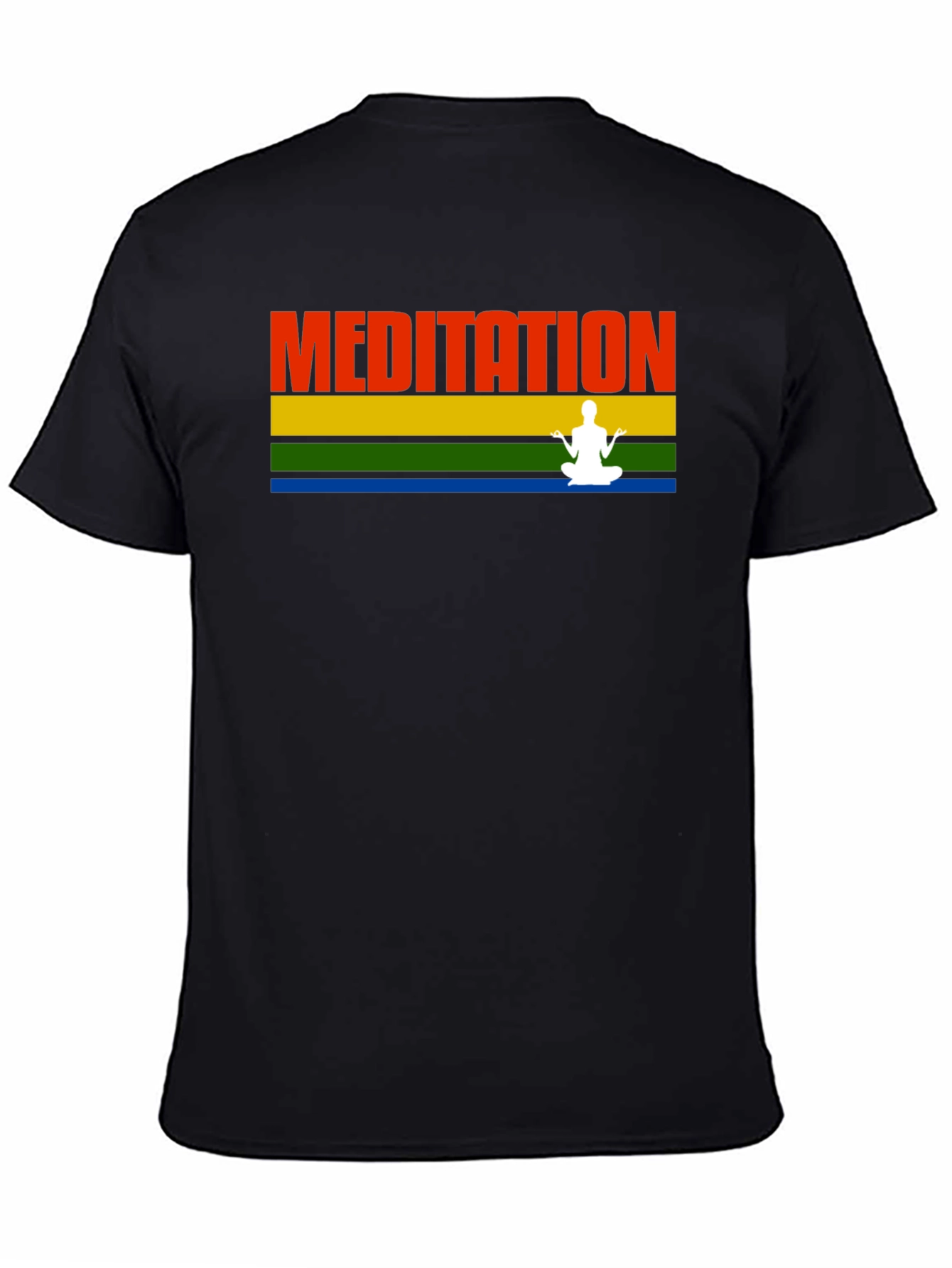 Meditation Retro T-Shirt - Relaxed Fit