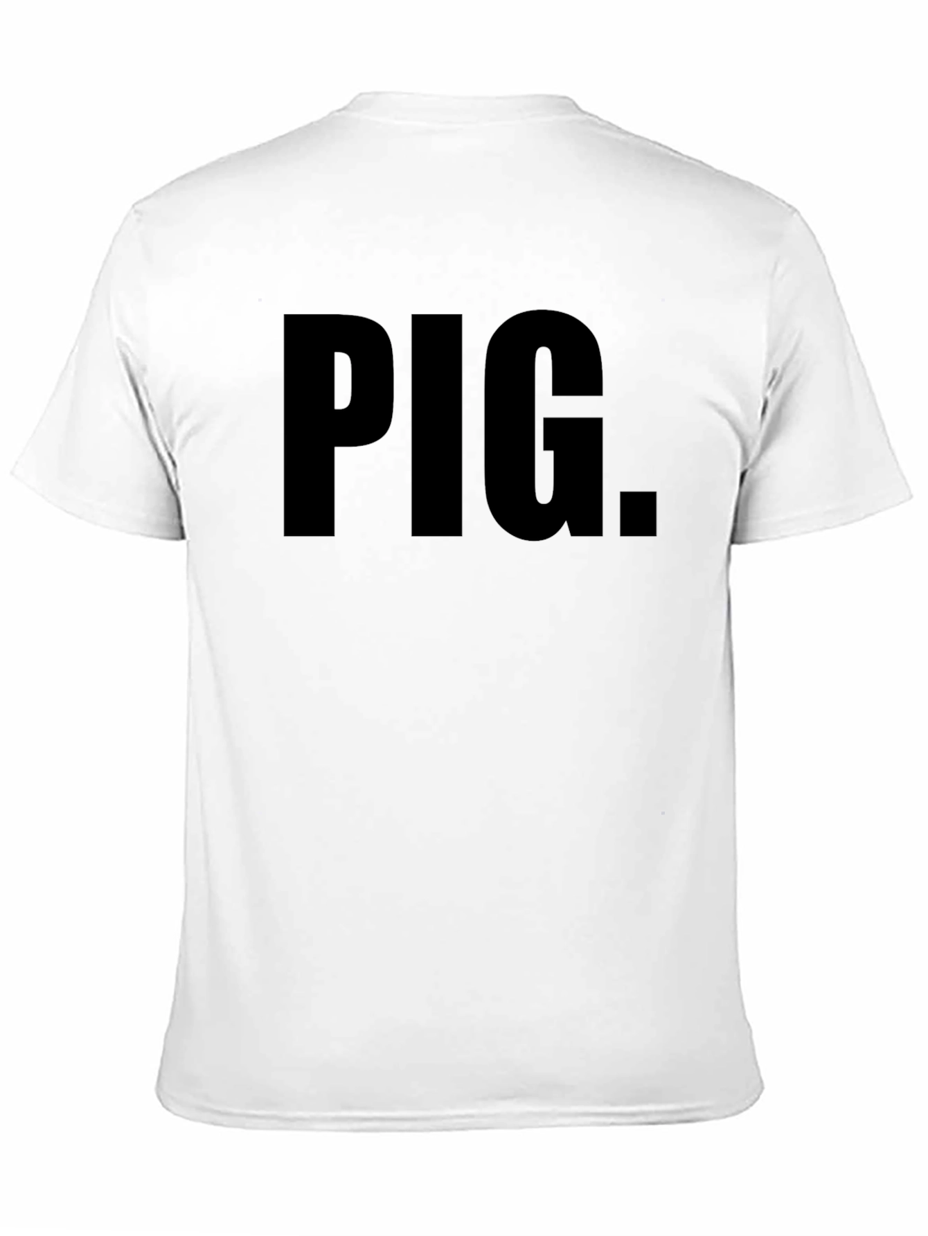 PIG. Black Graphic T-Shirt - Statement Tee