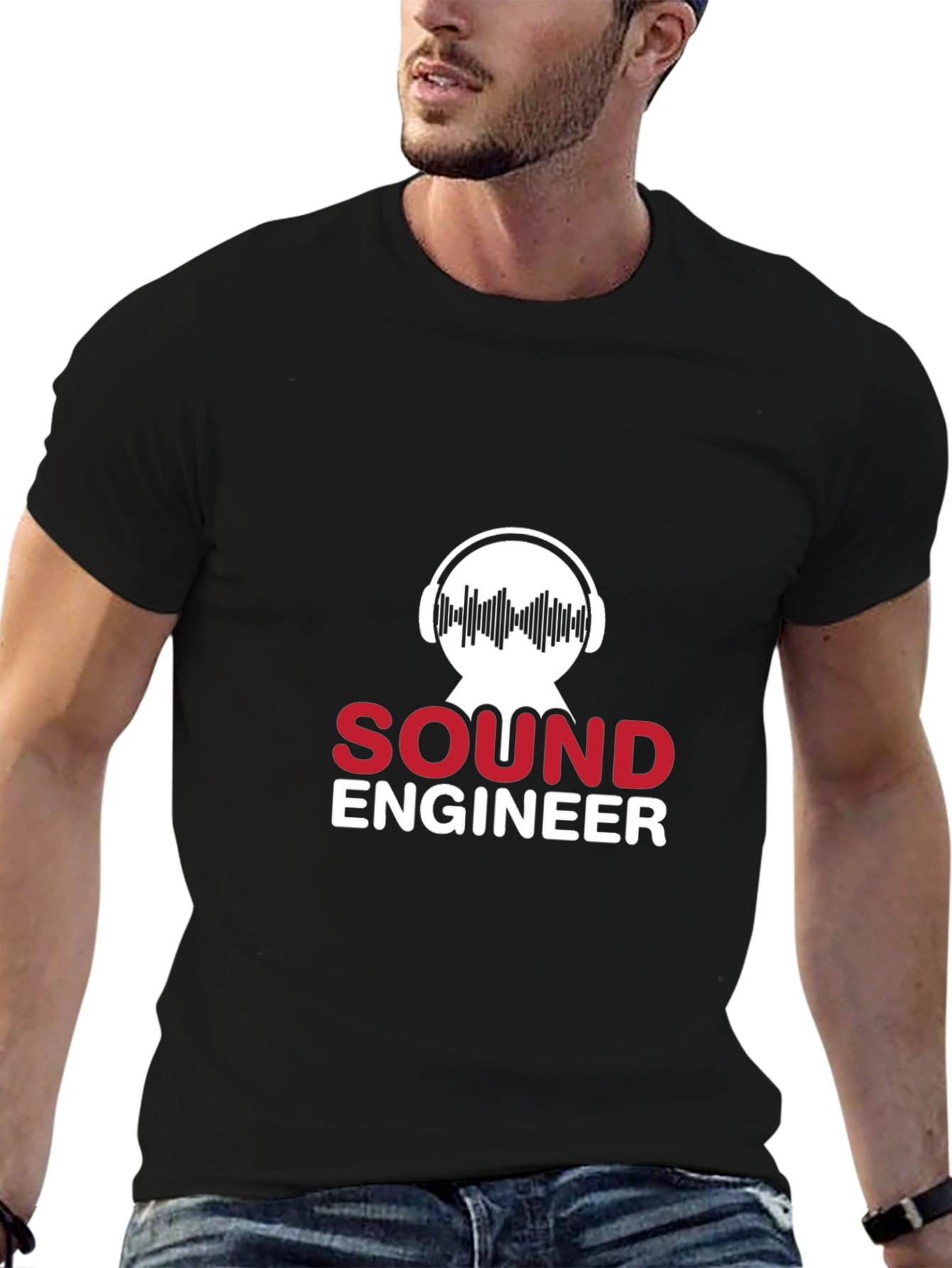 Sound Engineer T-Shirt - Audio Technician Graphic Tee