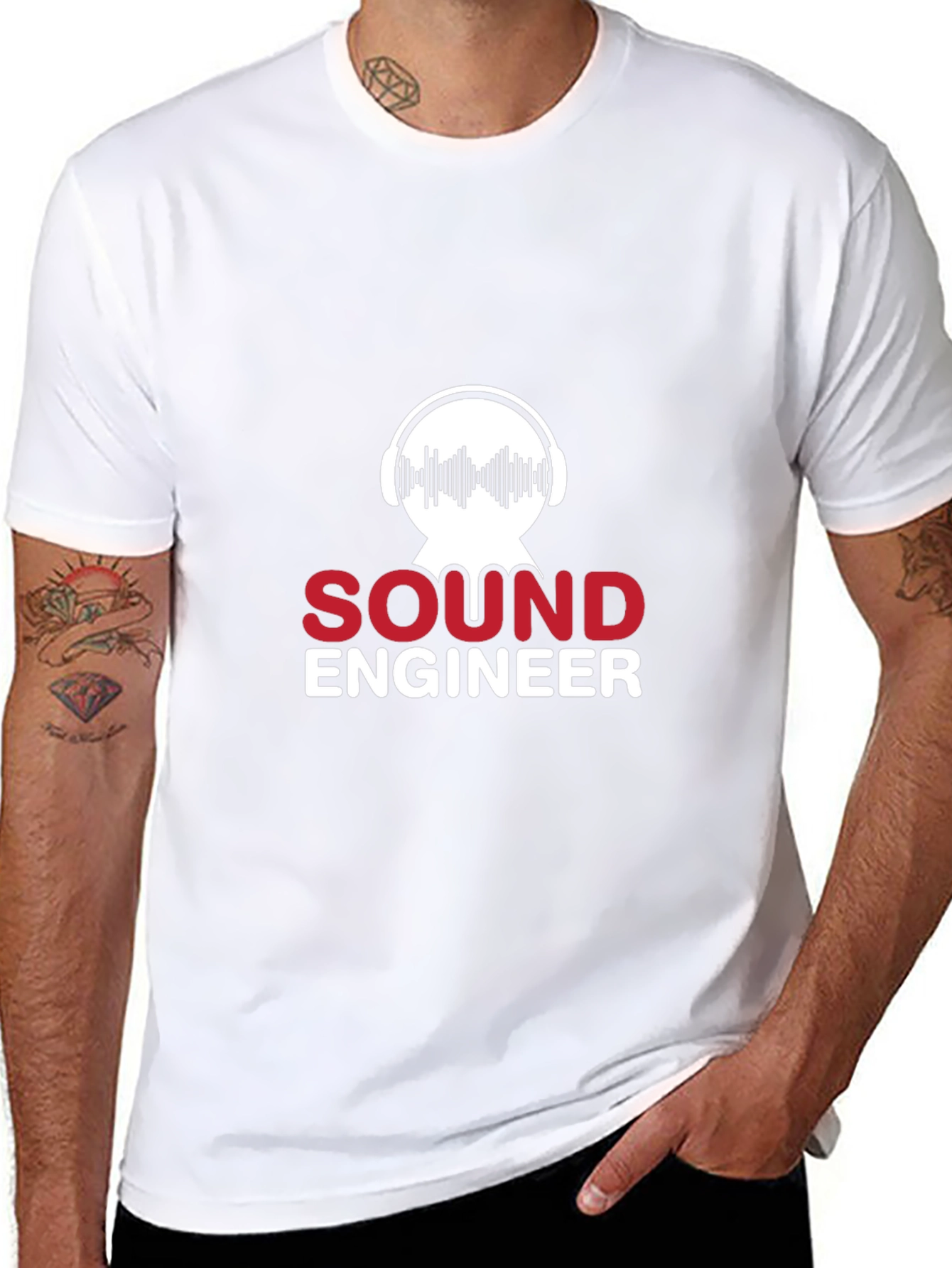 Sound Engineer T-Shirt - Audio Technician Graphic Tee
