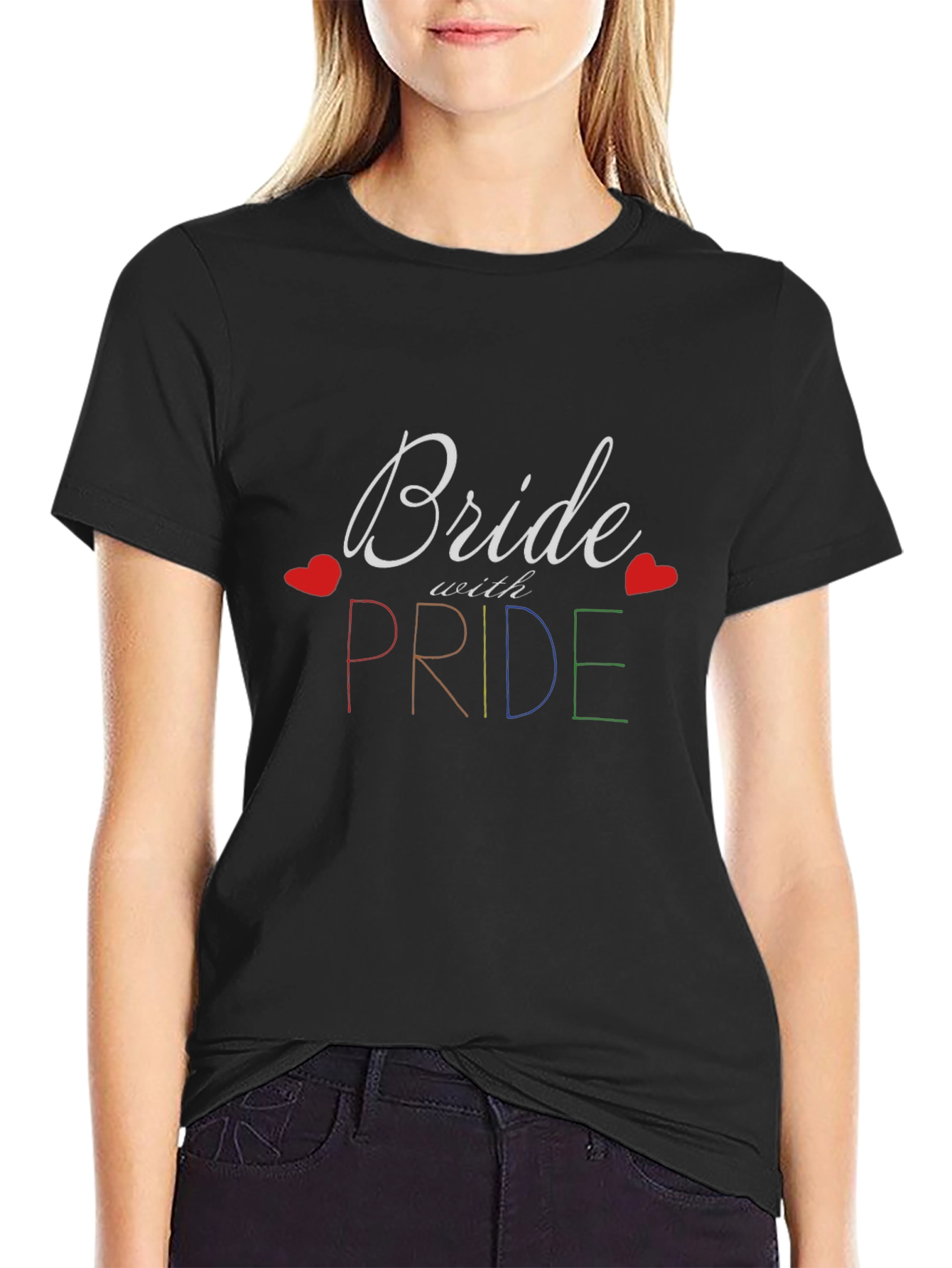 Bride with Pride Rainbow LGBTQ+ Tee