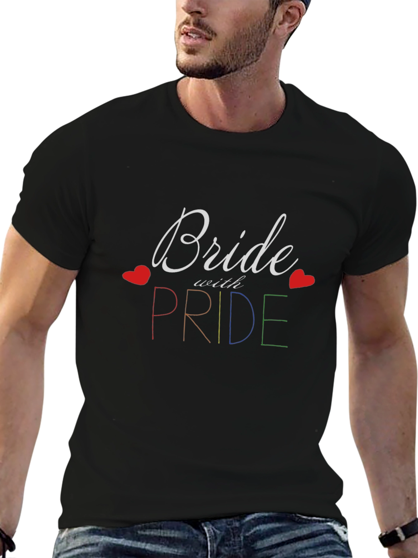 Bride with Pride Rainbow LGBTQ+ Tee