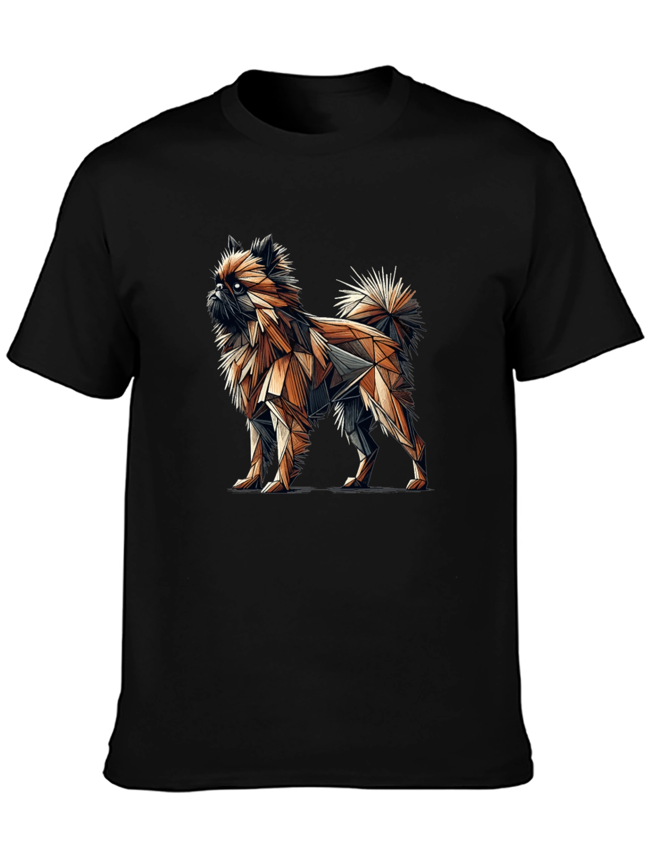 Geometric Dog Graphic Tee