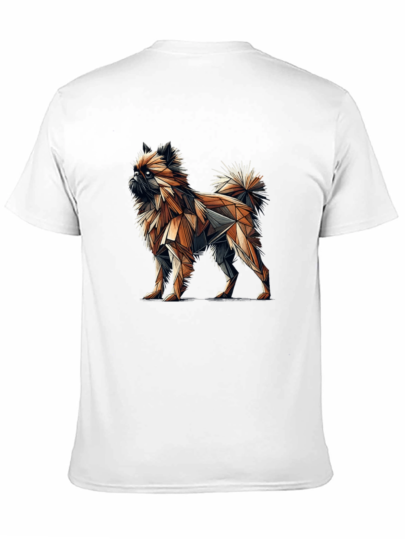 Geometric Dog Graphic Tee