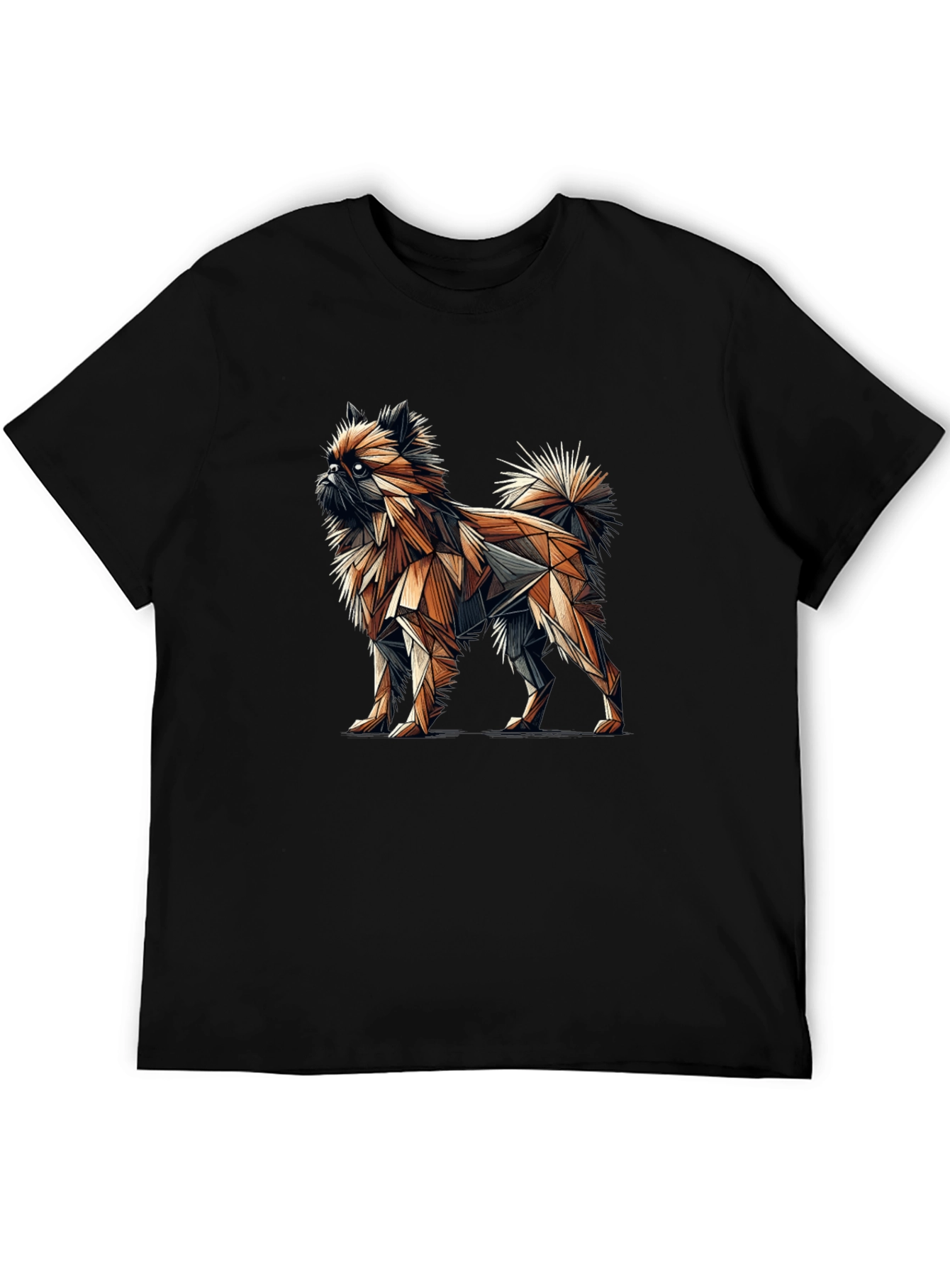 Geometric Dog Graphic Tee
