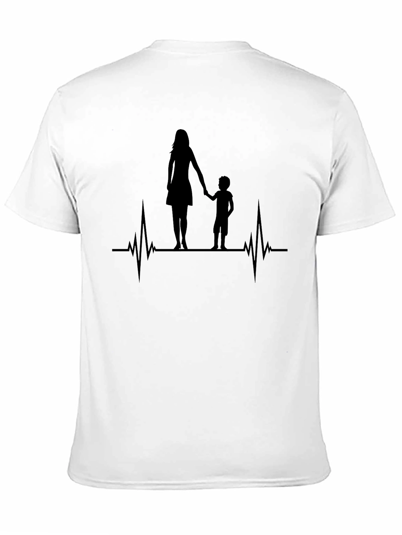 Mother and Child Heartbeat T-Shirt