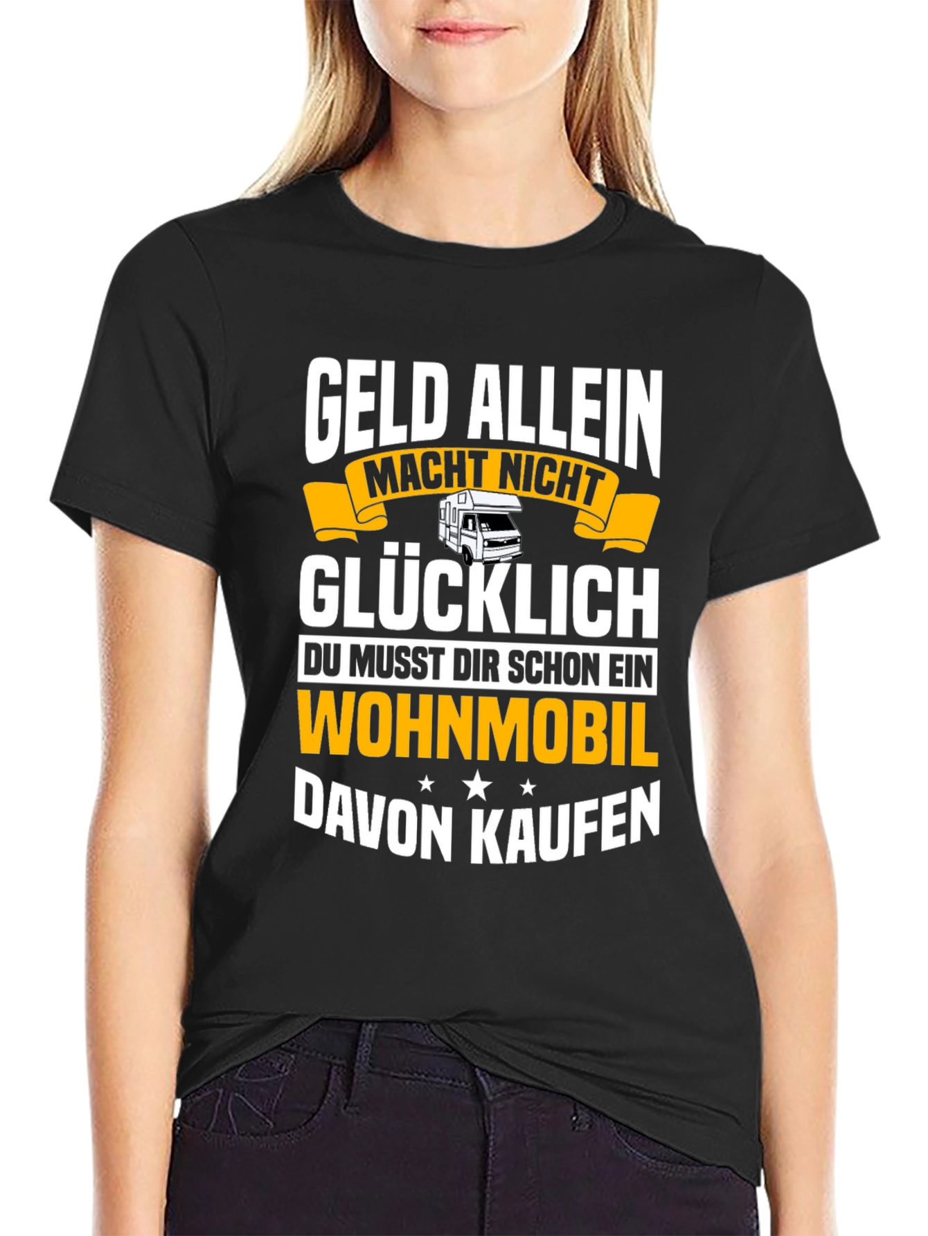 Geld Allein Macht Nicht Glucklich T-Shirt