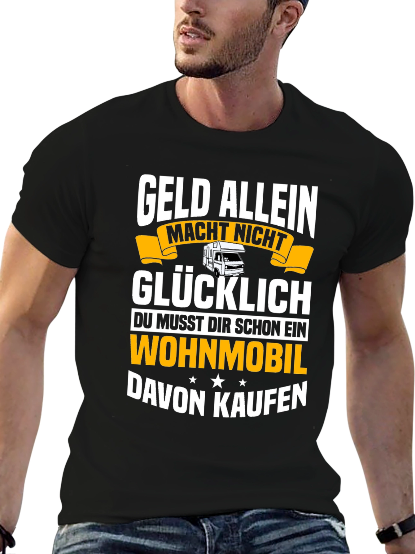 Geld Allein Macht Nicht Glucklich T-Shirt