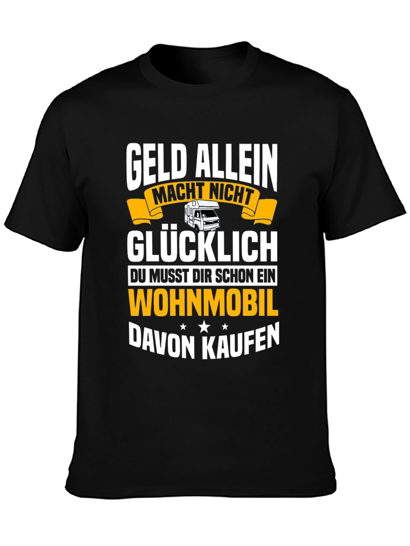 Geld Allein Macht Nicht Glucklich T-Shirt