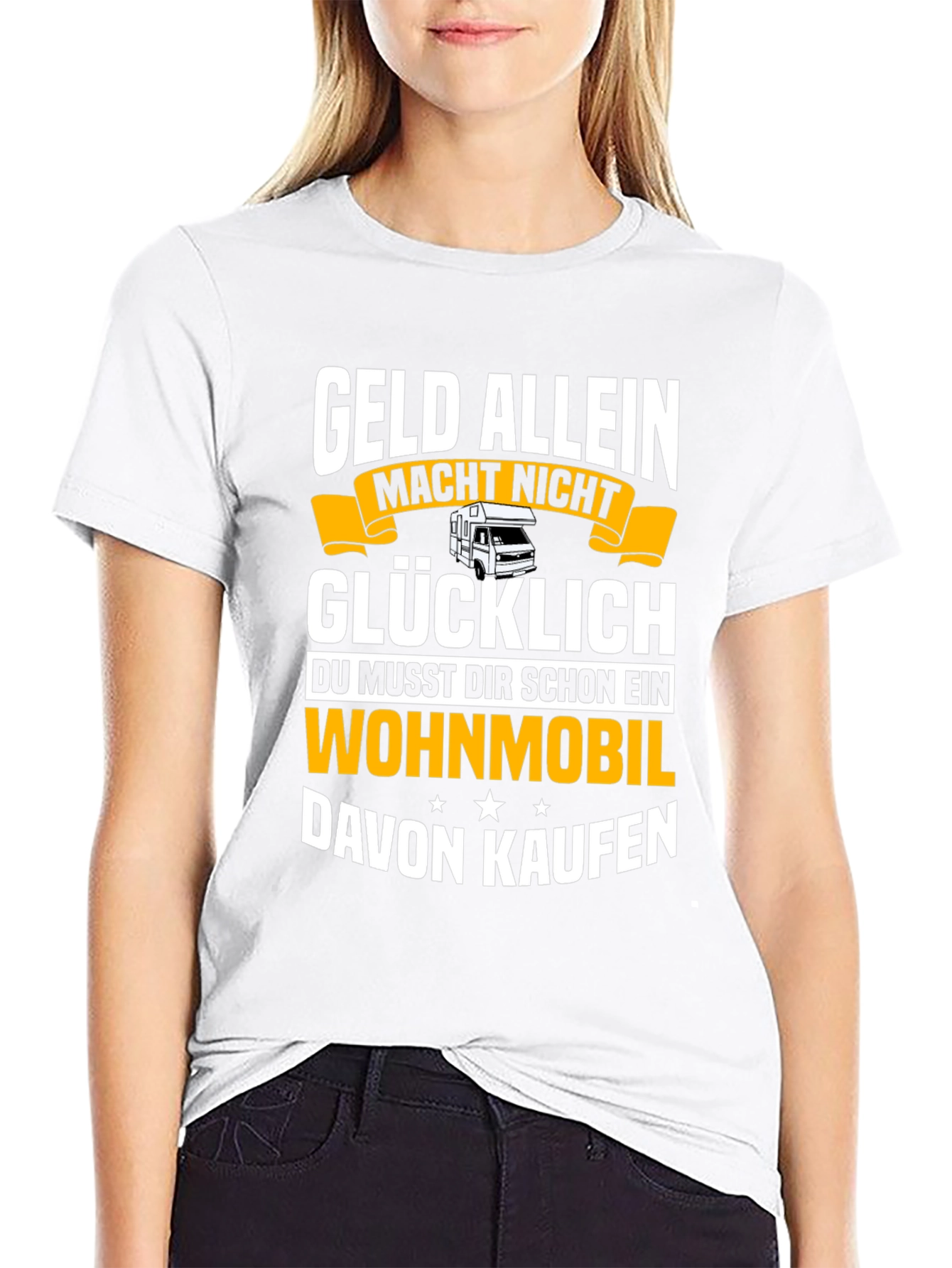 Geld Allein Macht Nicht Glucklich T-Shirt
